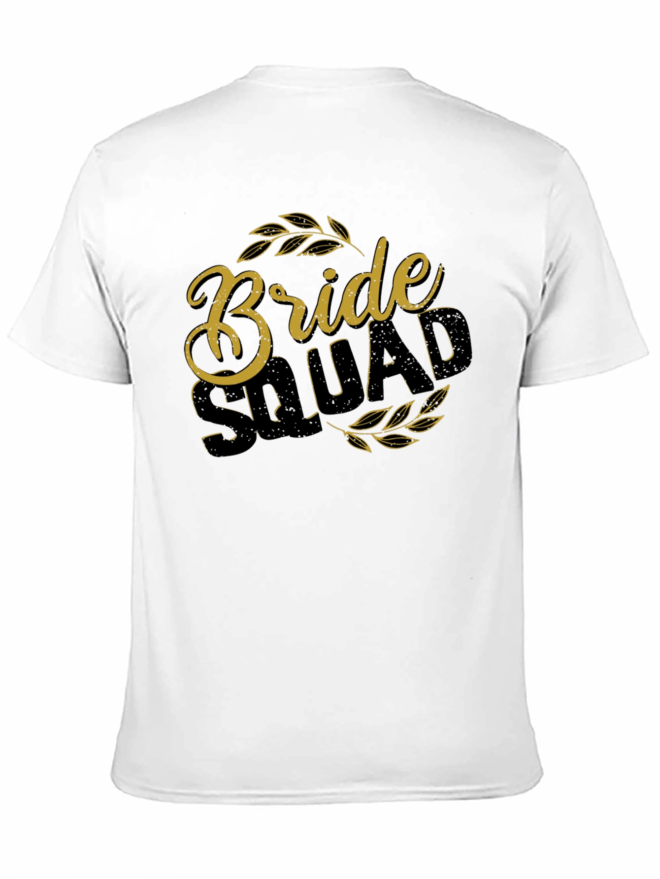 Bride Squad Crew Neck Graphic Tee