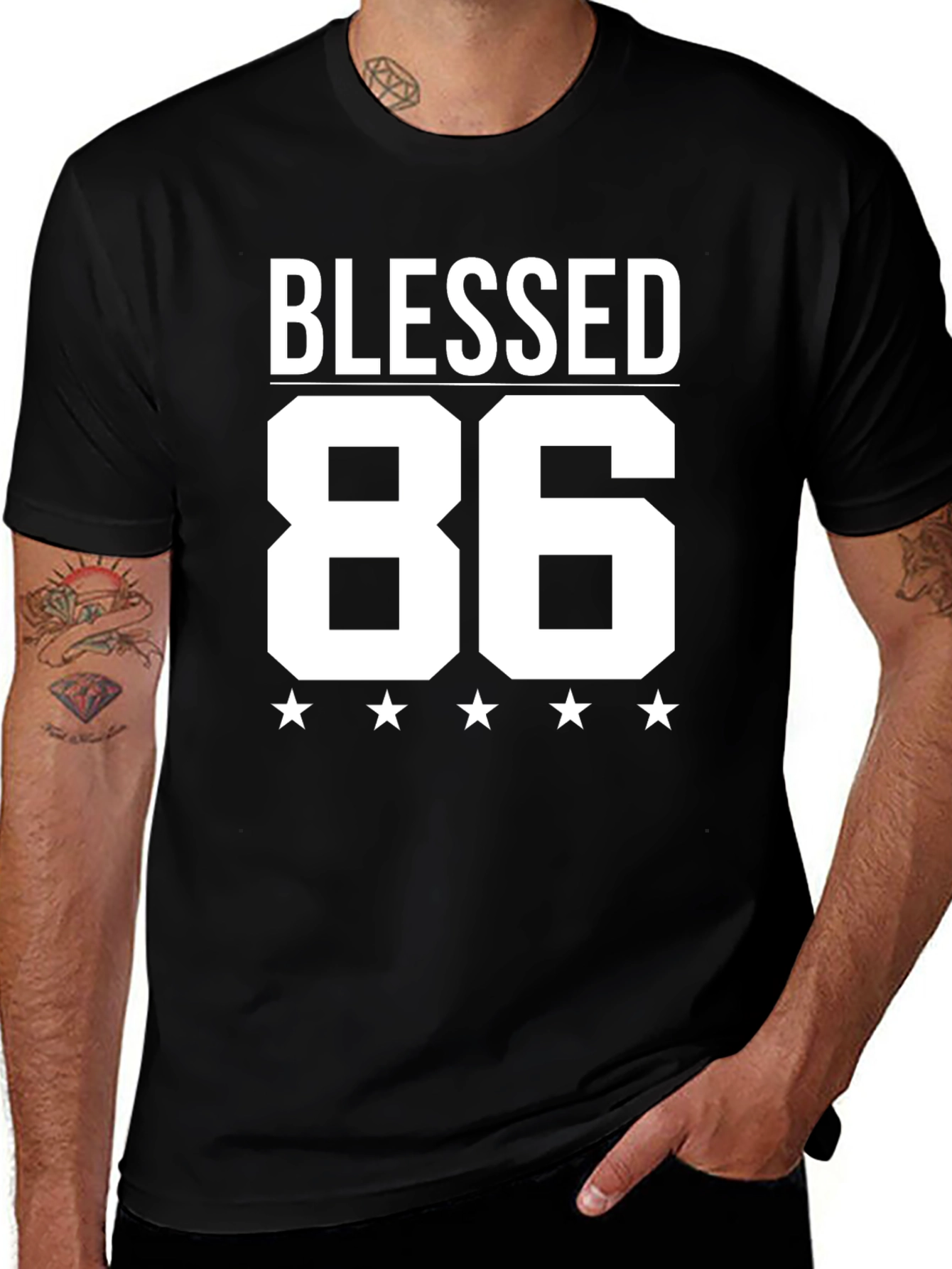 Blessed 86 Graphic Tee
