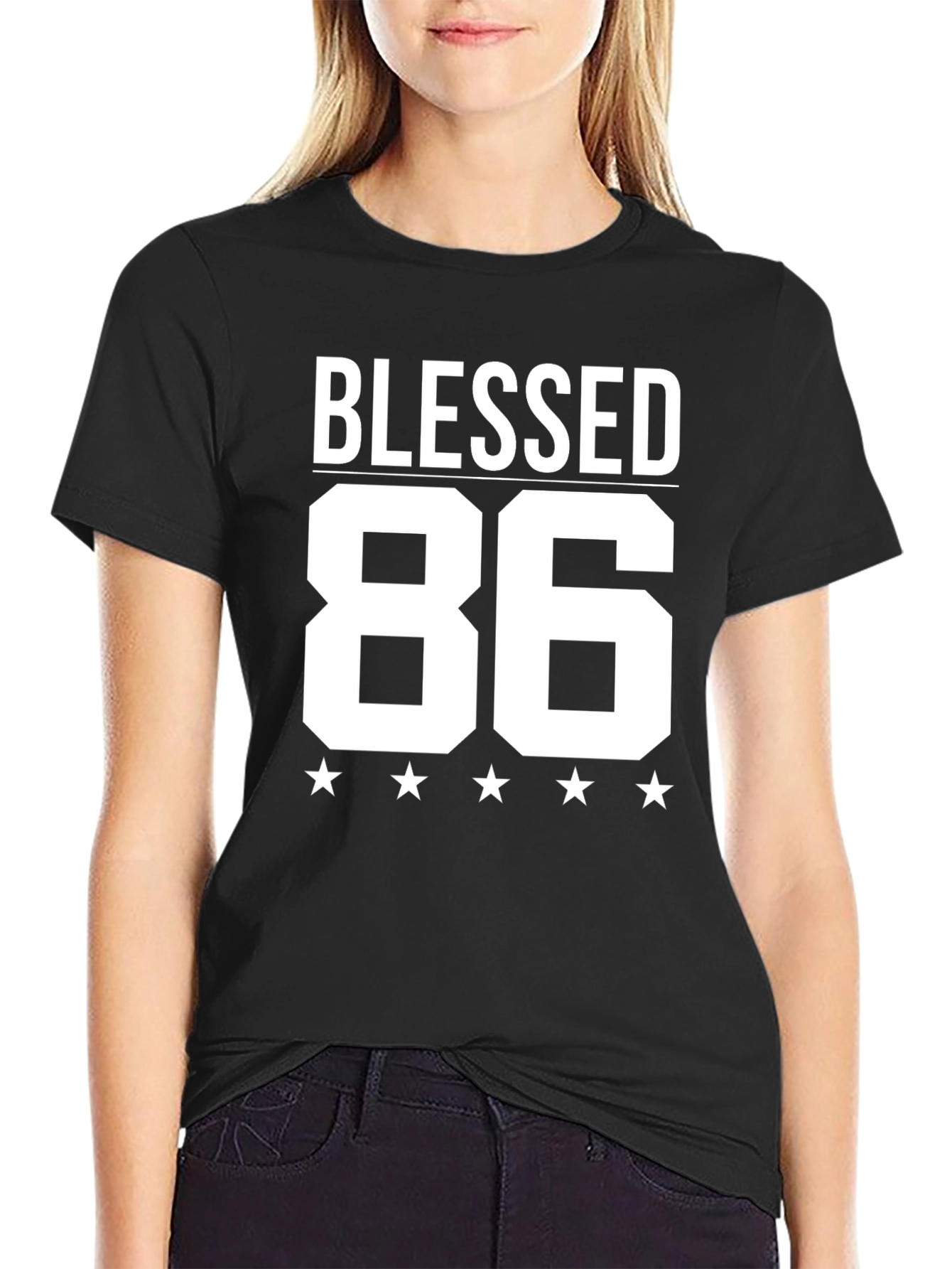 Blessed 86 Graphic Tee