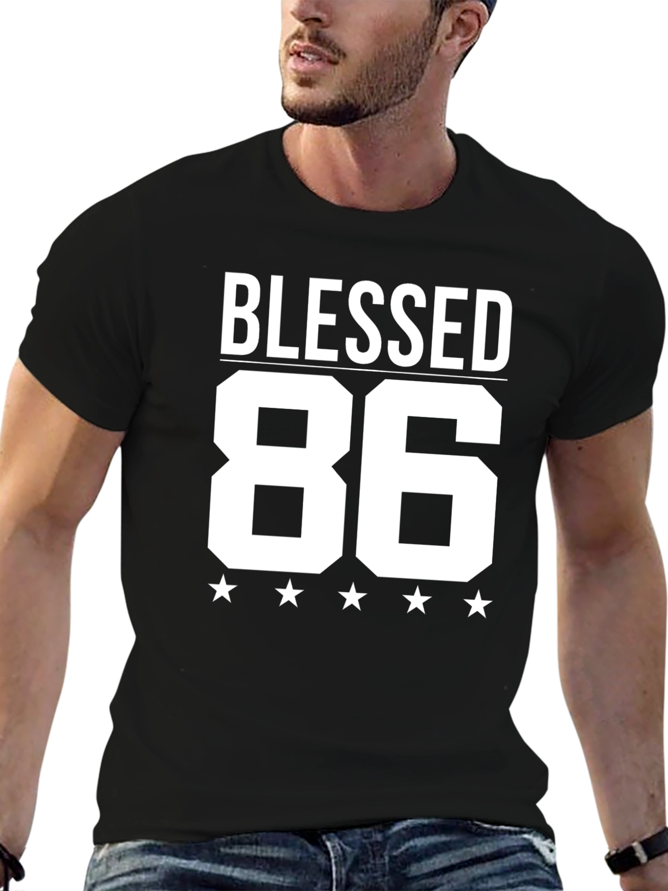 Blessed 86 Graphic Tee