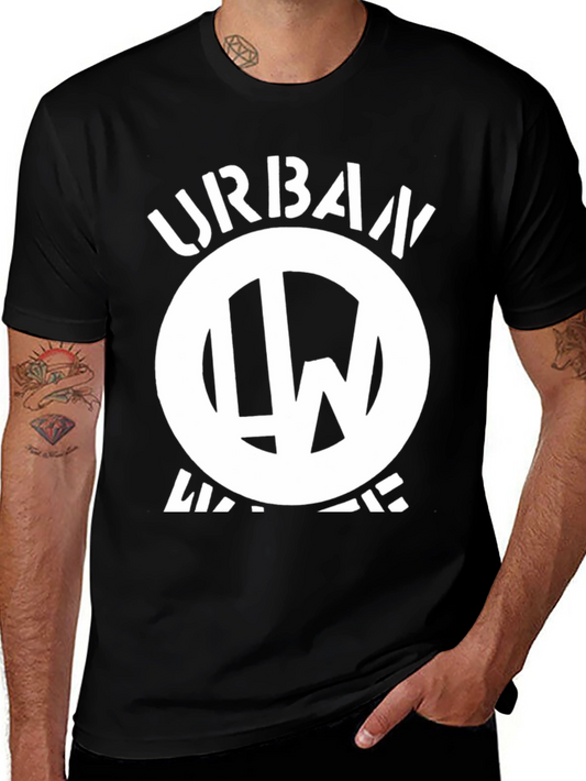 Urban Warrior Black Graphic T-Shirt