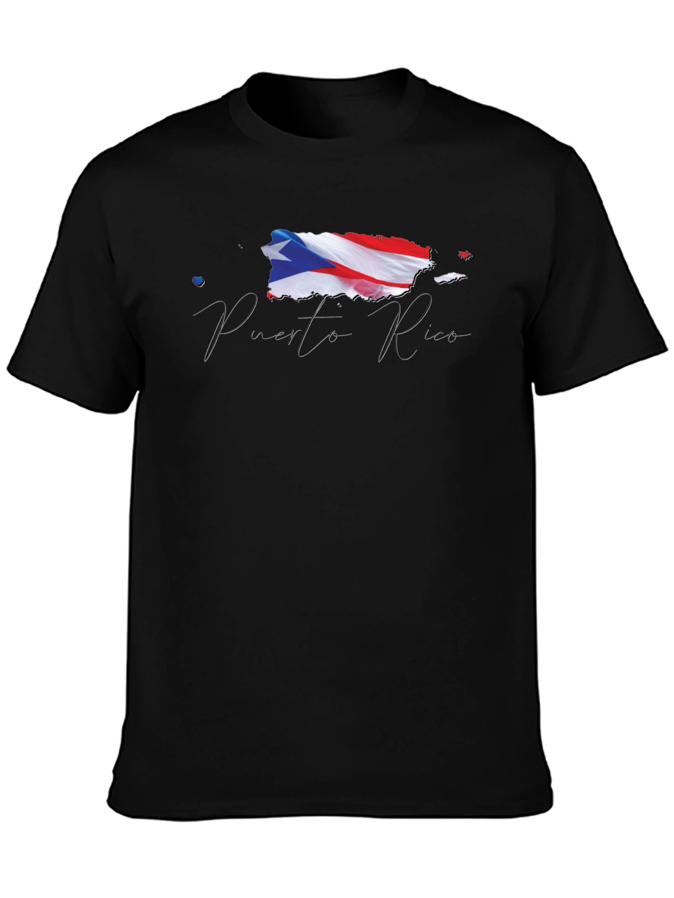 Puerto Rico Flag Graphic T-Shirt