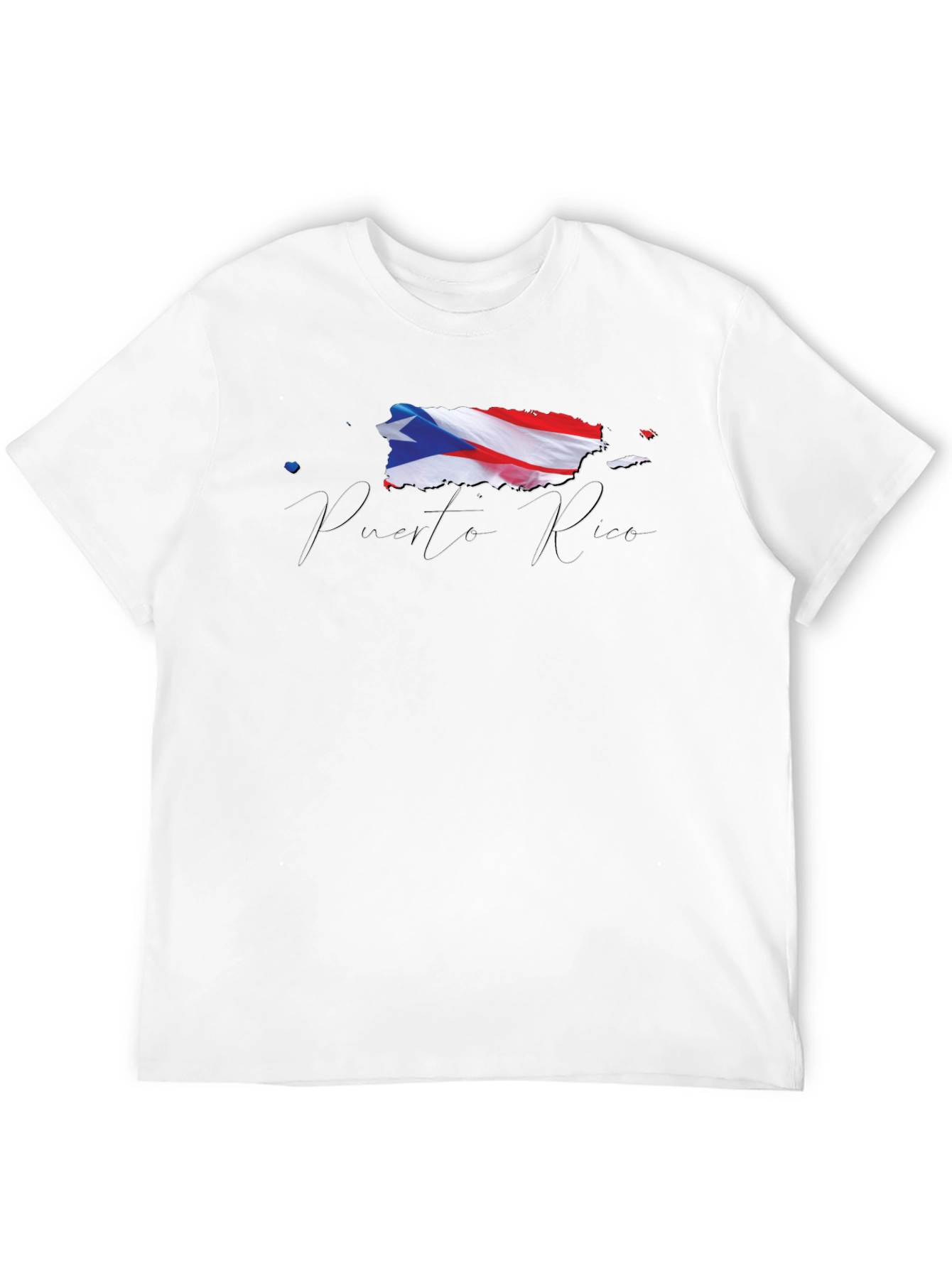 Puerto Rico Flag Graphic T-Shirt