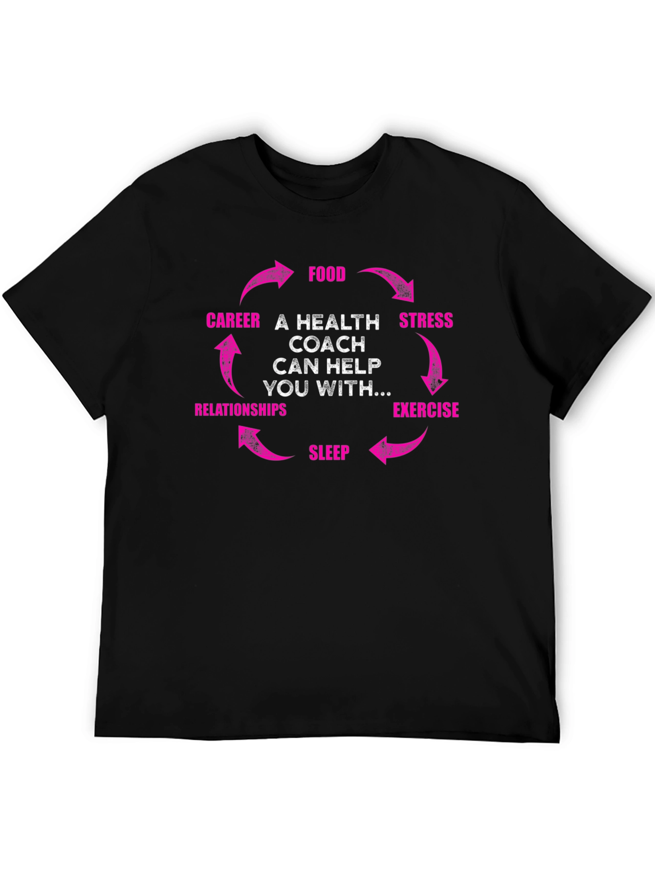 Health Coach Cycle T-Shirt - Wellness Gift