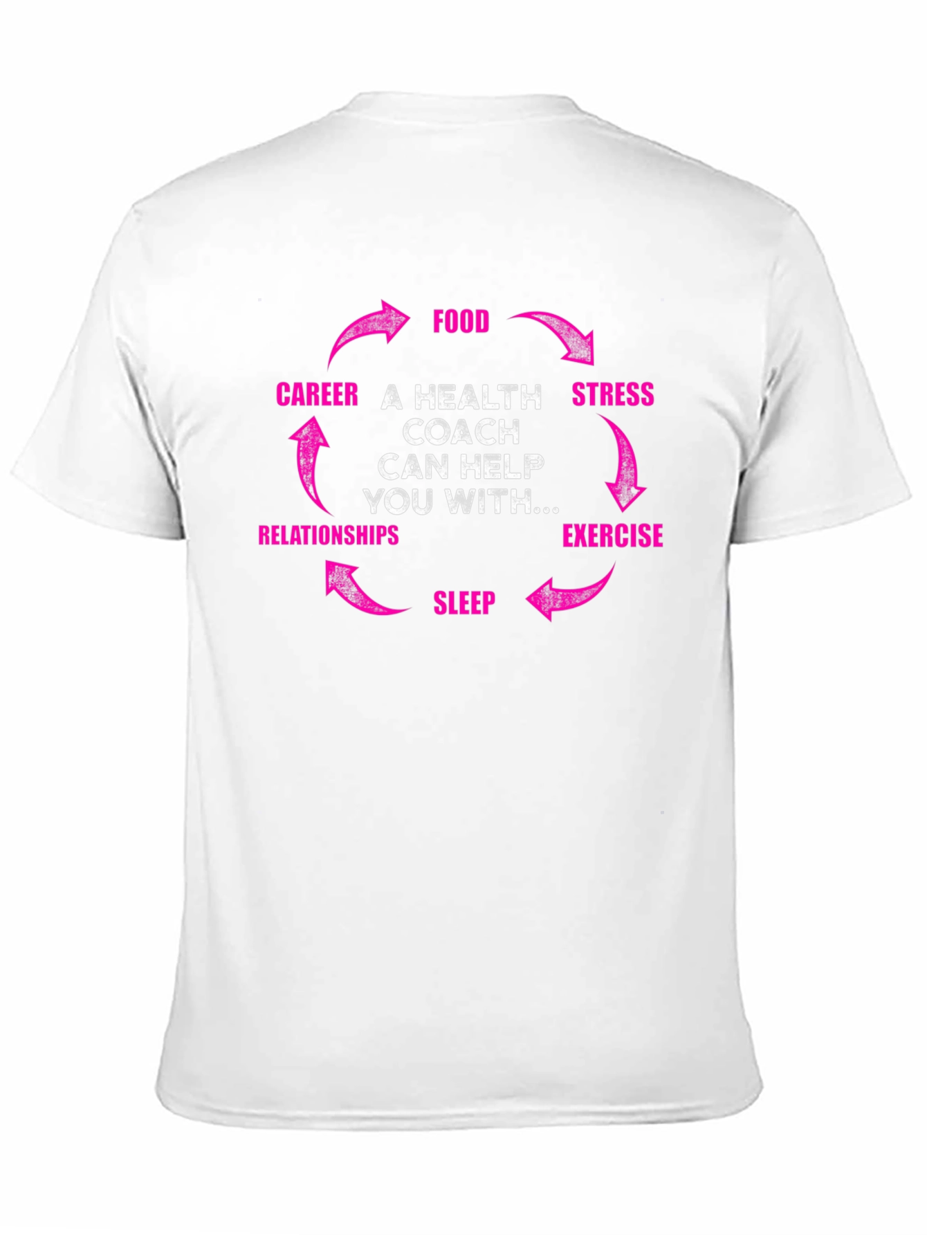 Health Coach Cycle T-Shirt - Wellness Gift