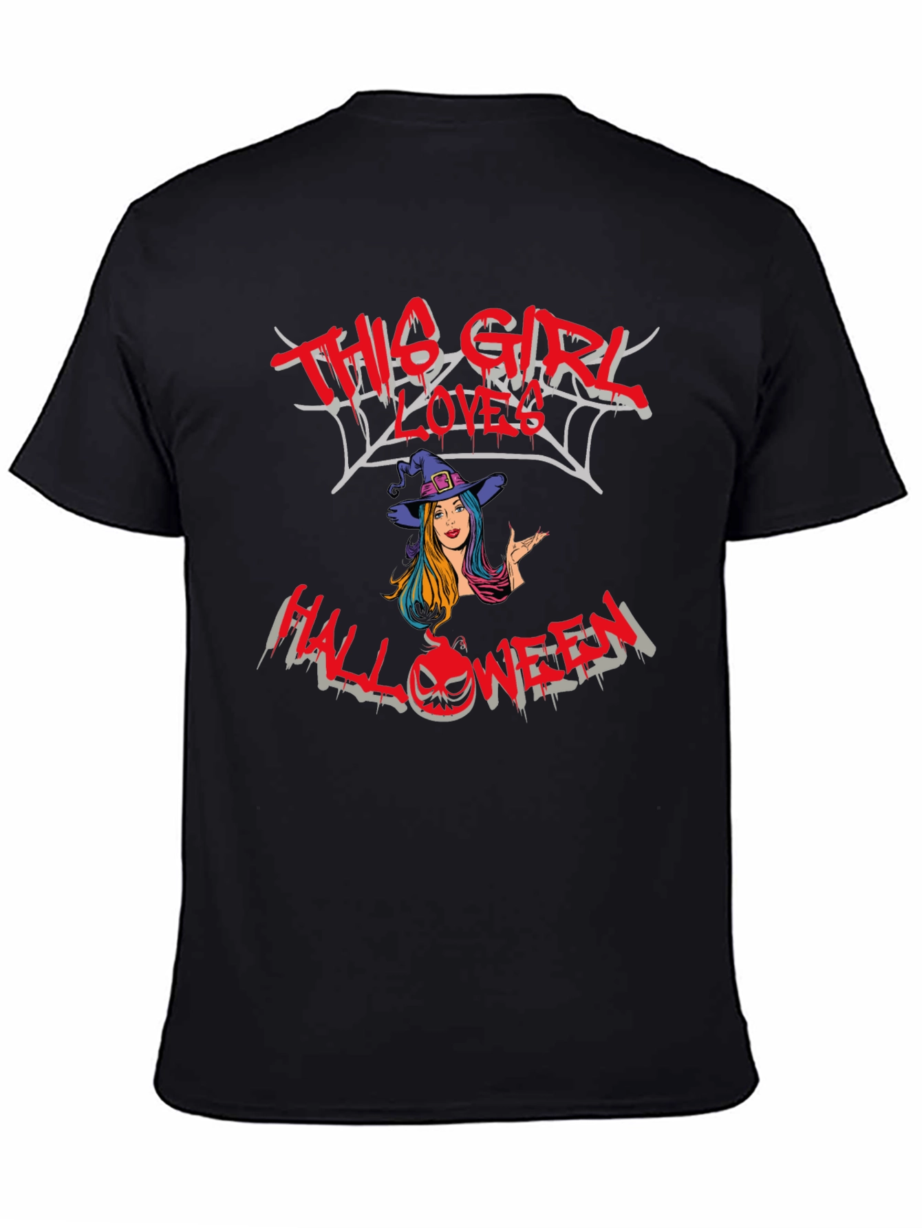 This Girl Loves Halloween Graphic Tee