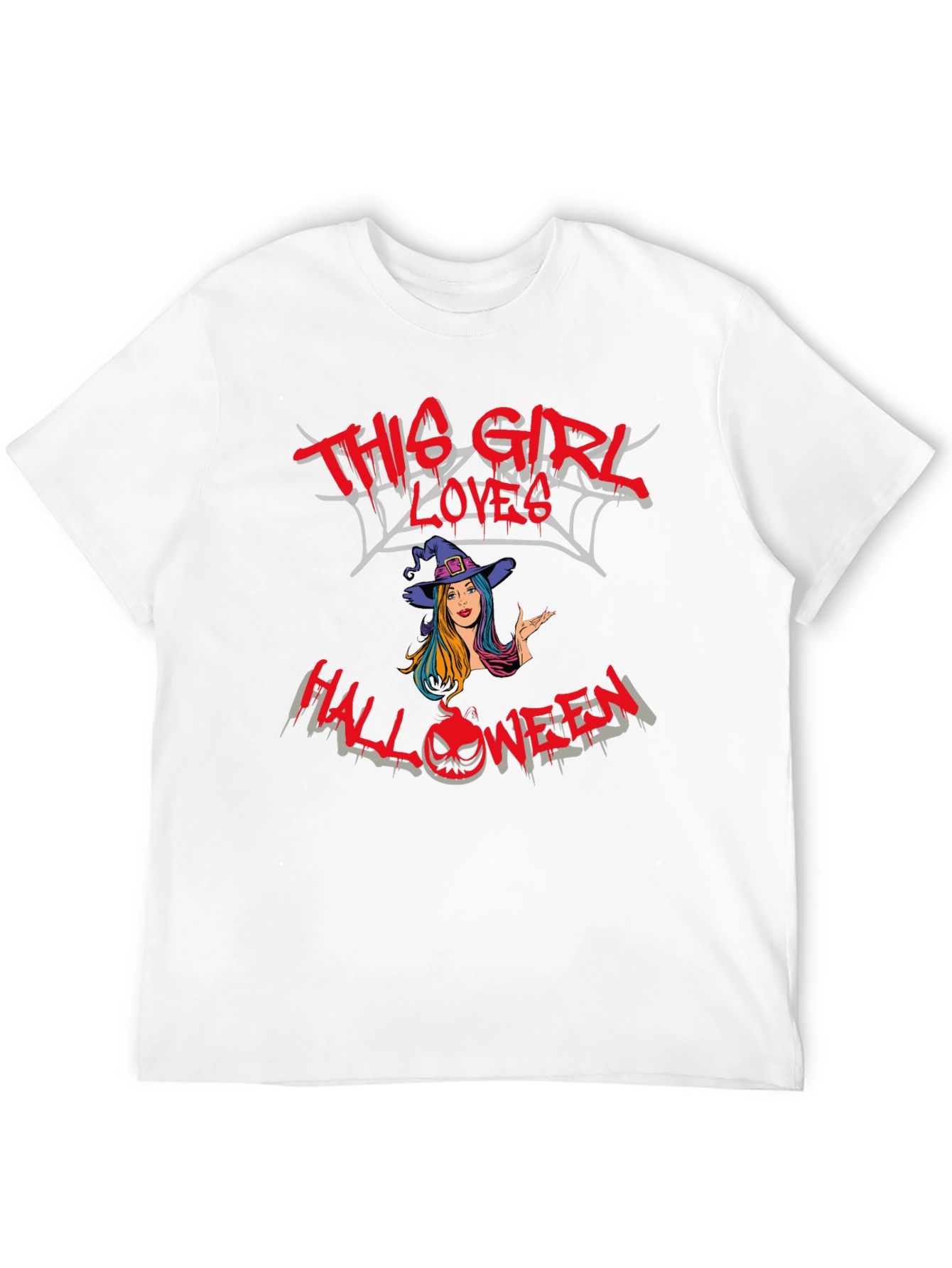 This Girl Loves Halloween Graphic Tee