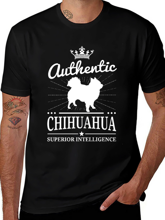 Authentic Chihuahua Superior Intelligence Graphic Tee