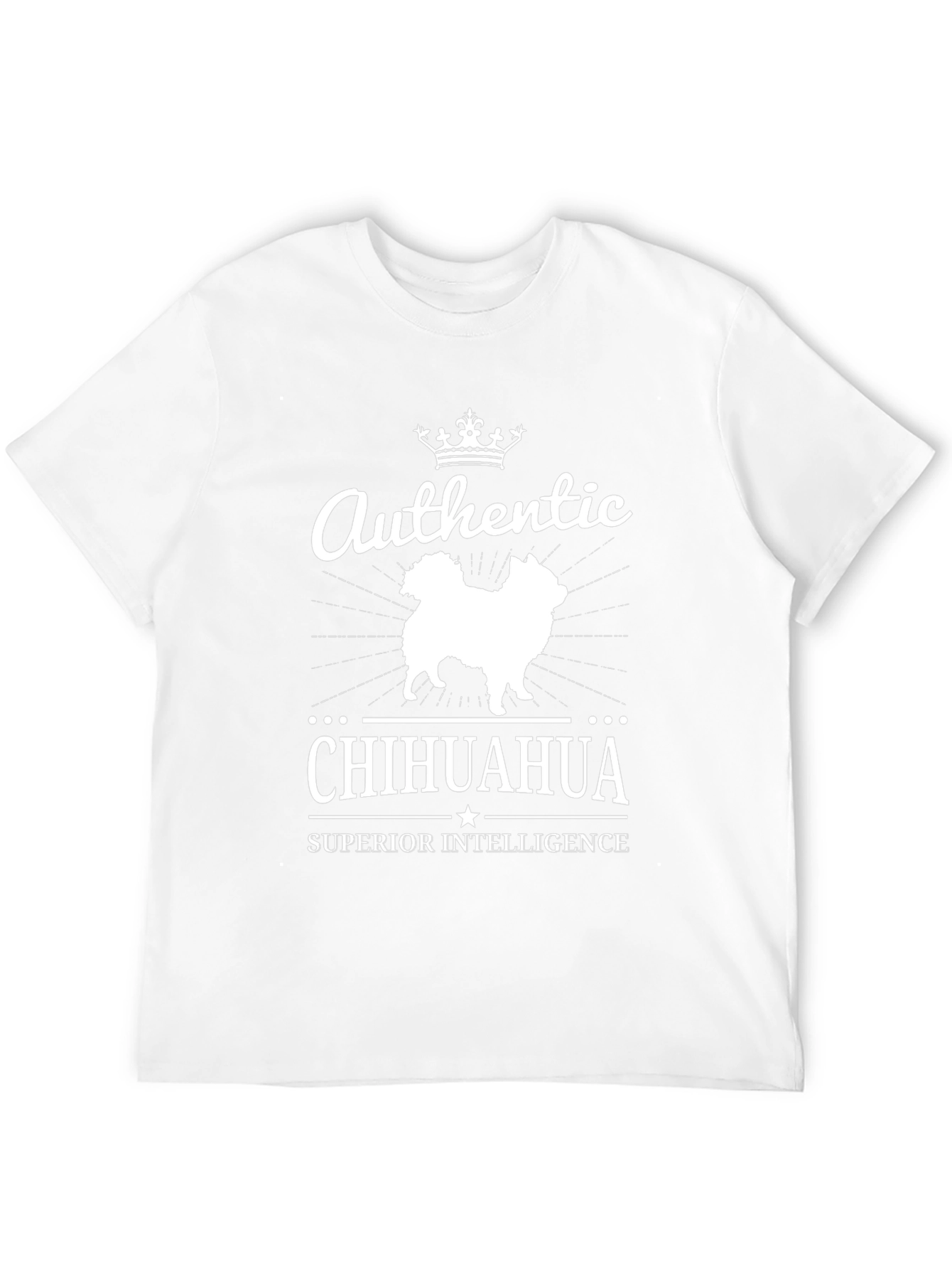 Authentic Chihuahua Superior Intelligence Graphic Tee