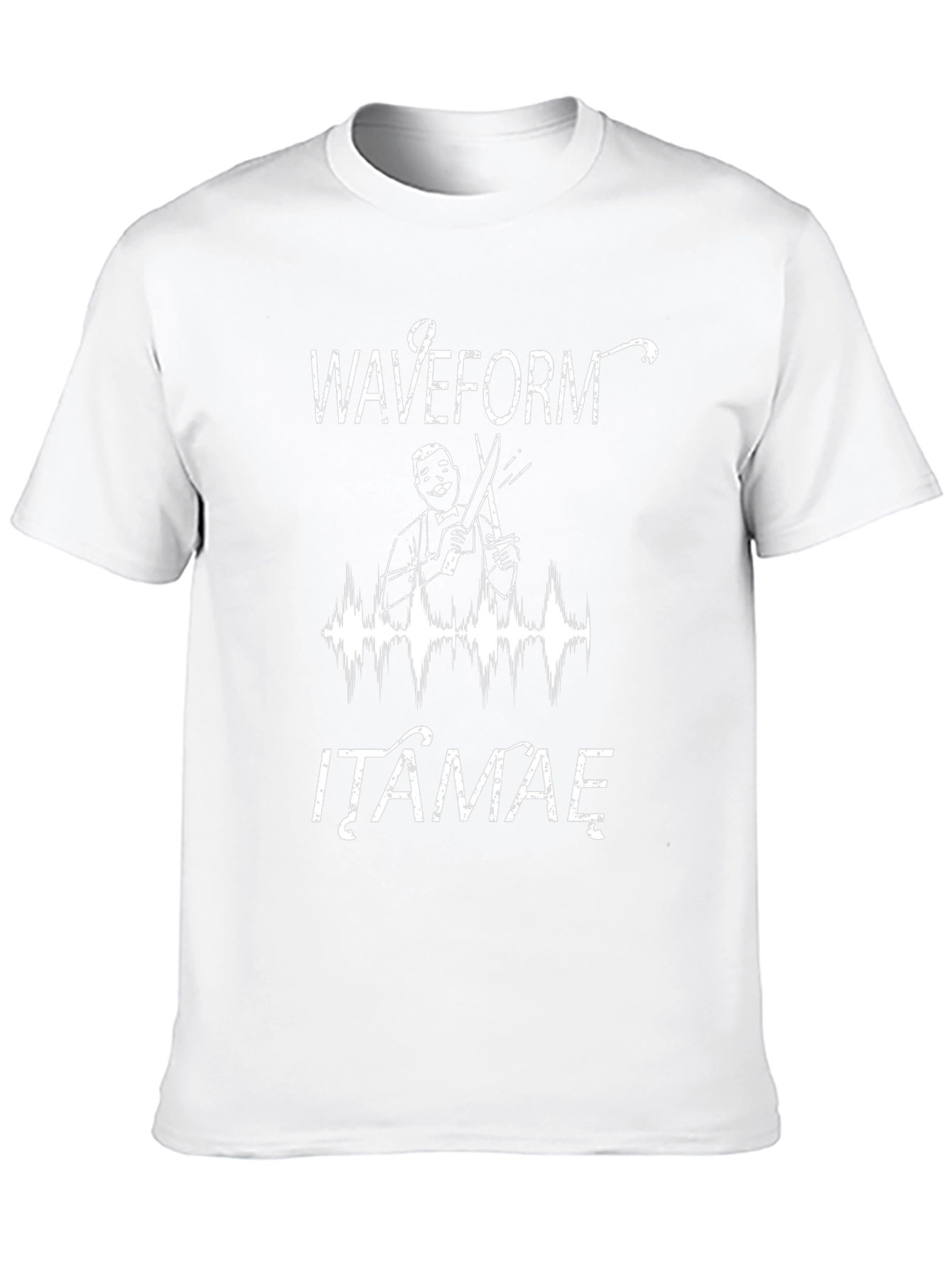 Waveform Itamae T-Shirt - Cool Sushi Chef Design