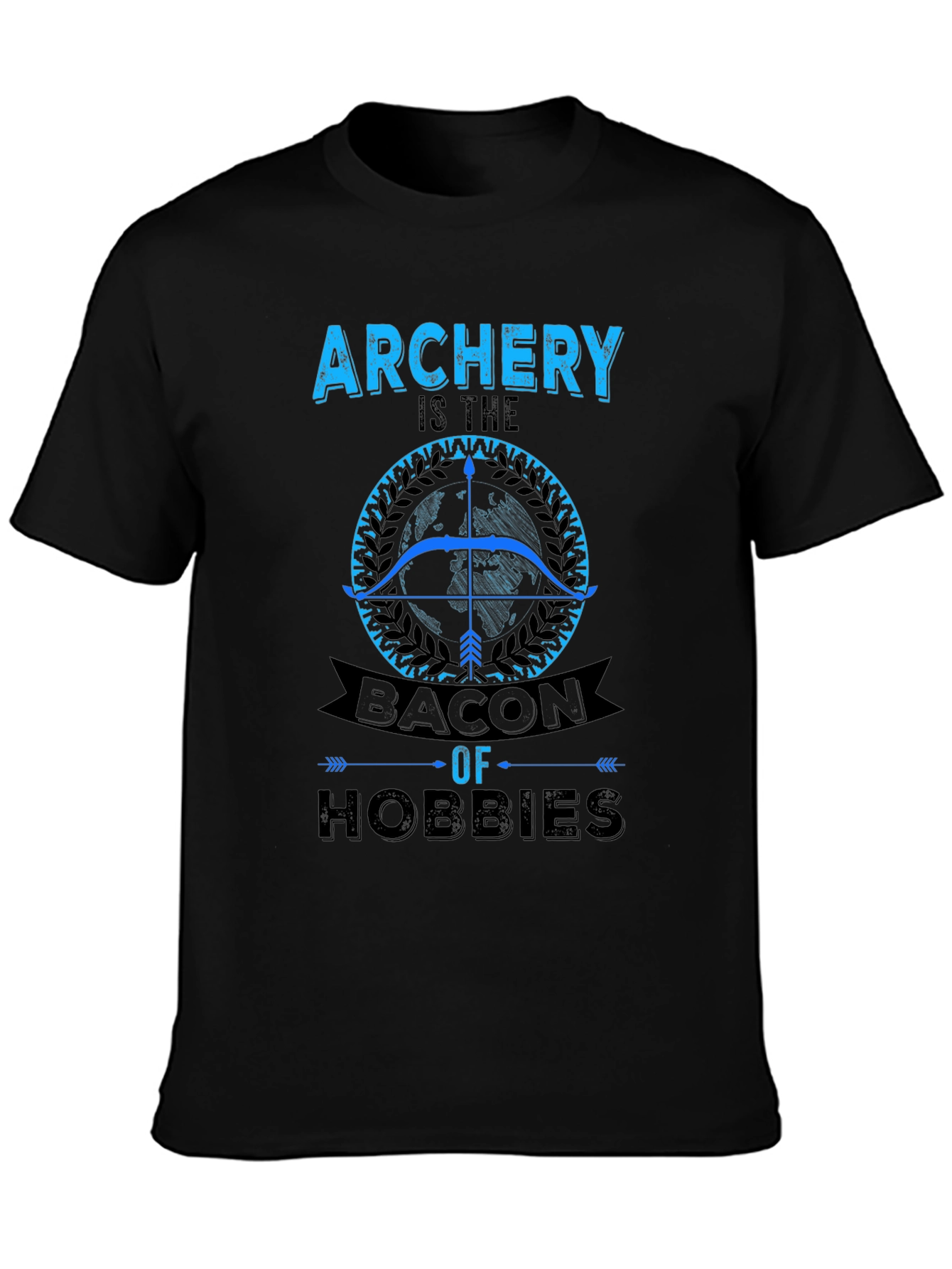 Archery Bacon of Hobbies Graphic T-Shirt