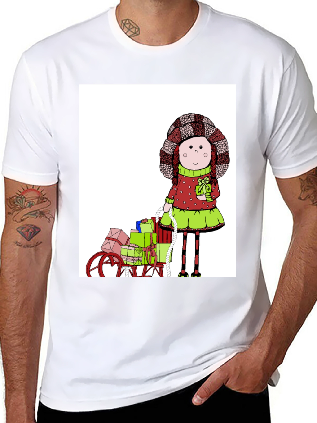 Whimsical Rag Doll T-Shirt