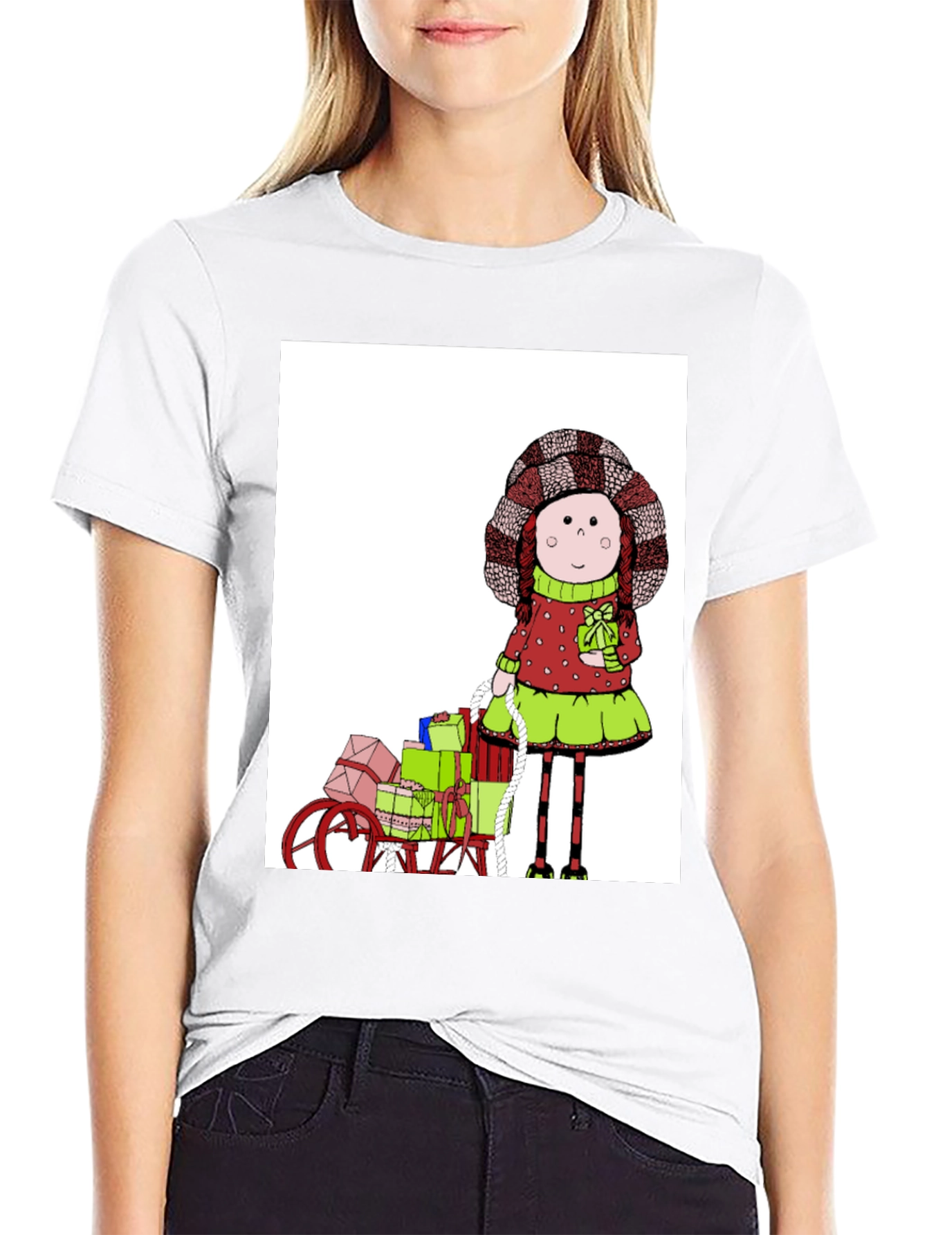Whimsical Rag Doll T-Shirt