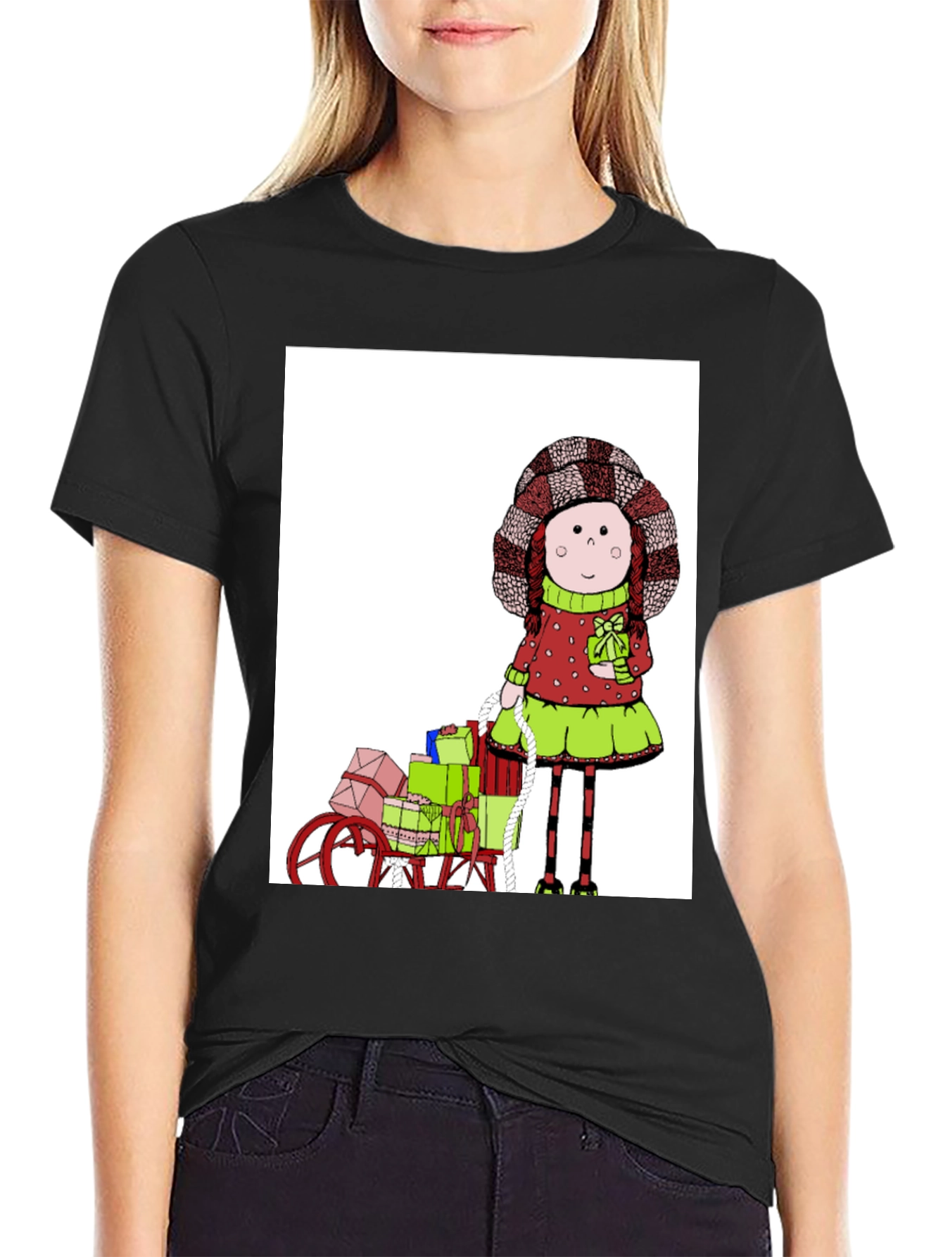 Whimsical Rag Doll T-Shirt