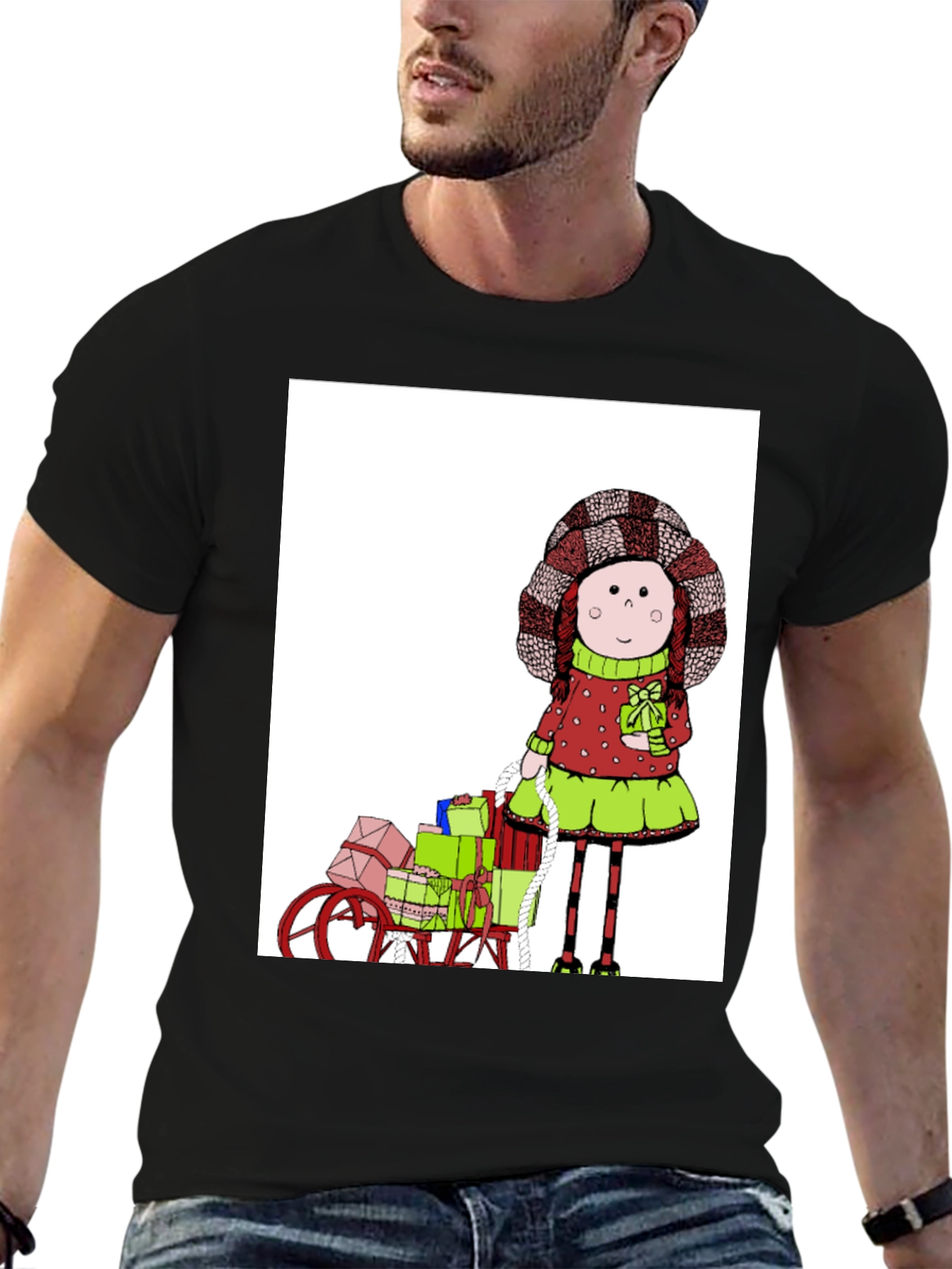 Whimsical Rag Doll T-Shirt