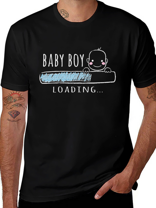 Baby Boy Loading T-Shirt - New Dad Gift