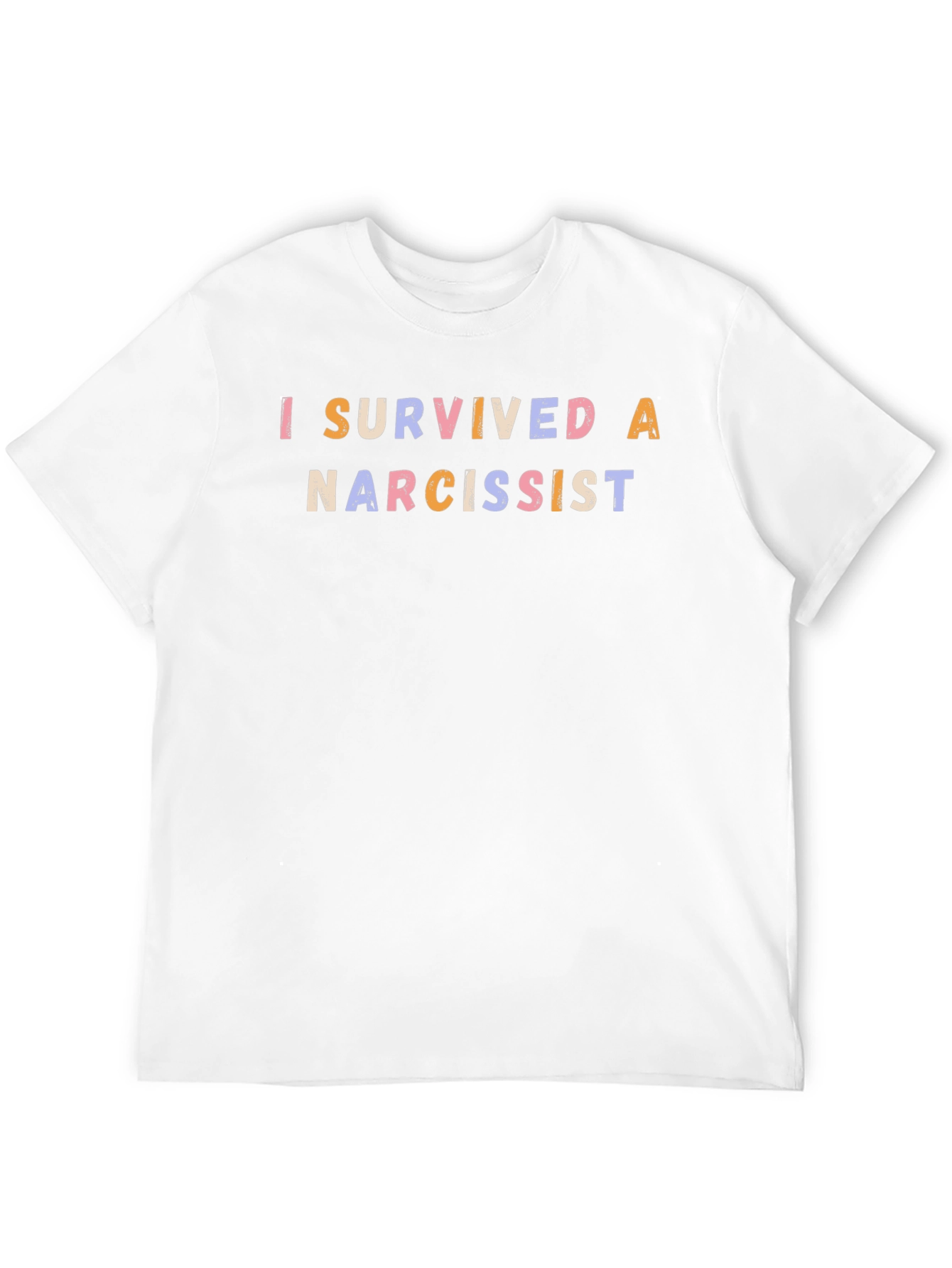I Survived A Narcissist Graphic Tee - Black