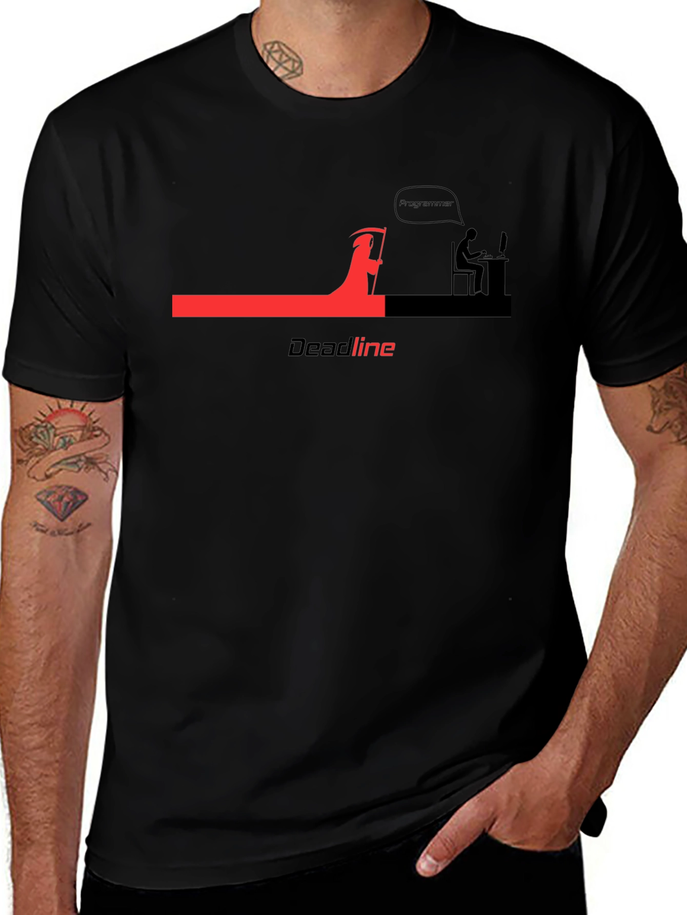 Deadline T-Shirt: Programmer Humor Tee