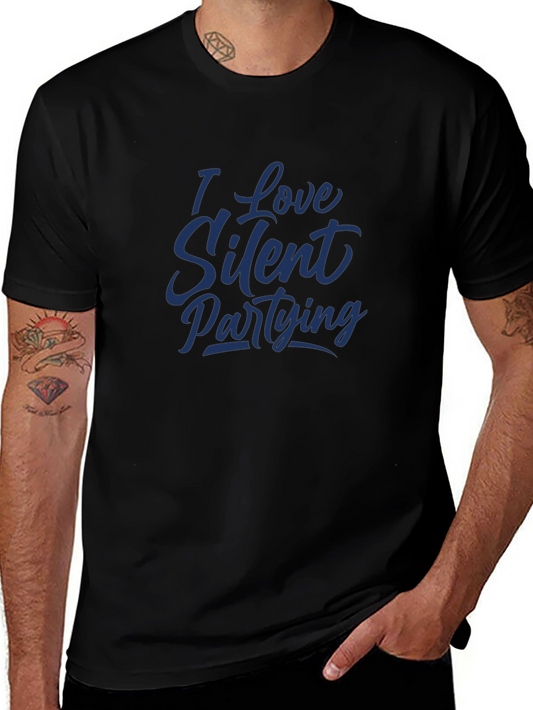 I Love Silent Partying T-Shirt