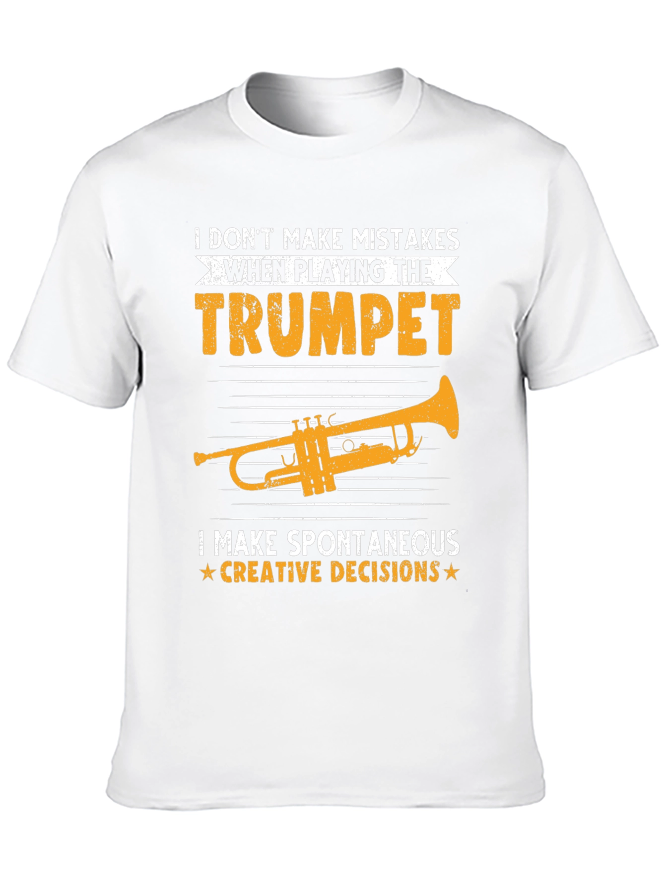 Trumpet Player T-Shirt - Spontaneous Creative Decisions