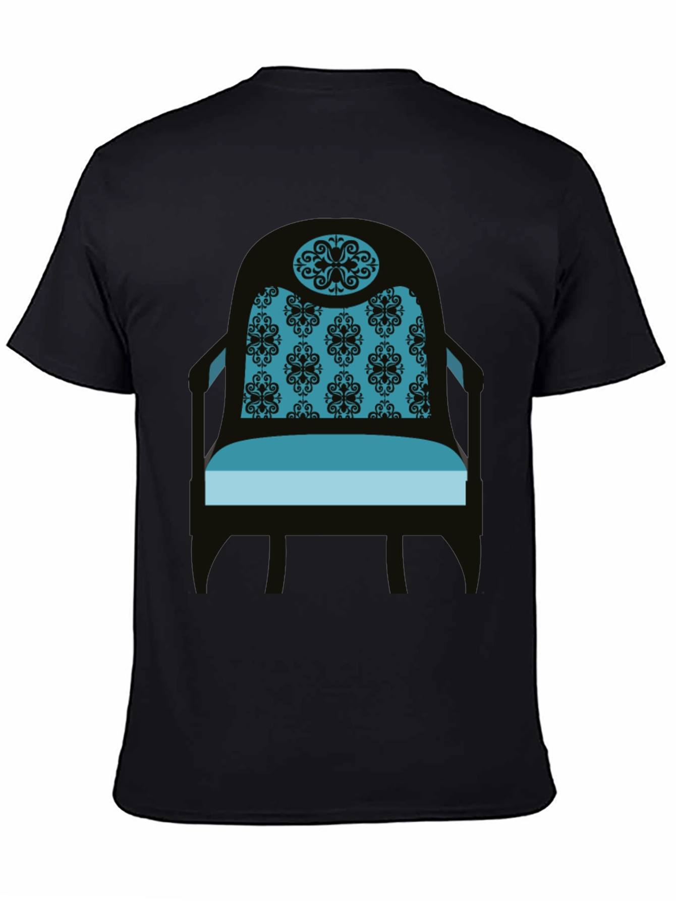 Stylish Chair Graphic Tee - Modern Comfort