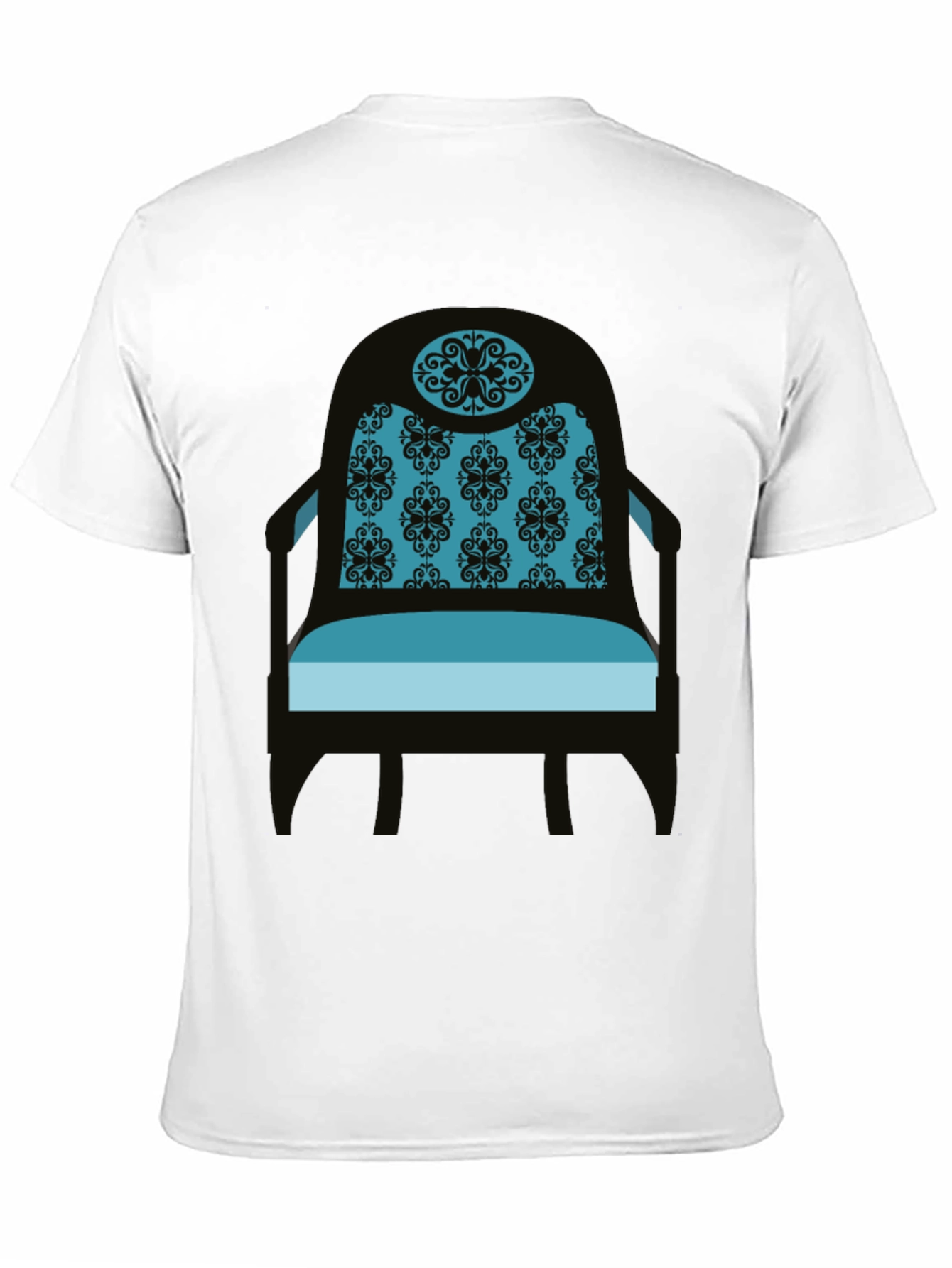 Stylish Chair Graphic Tee - Modern Comfort