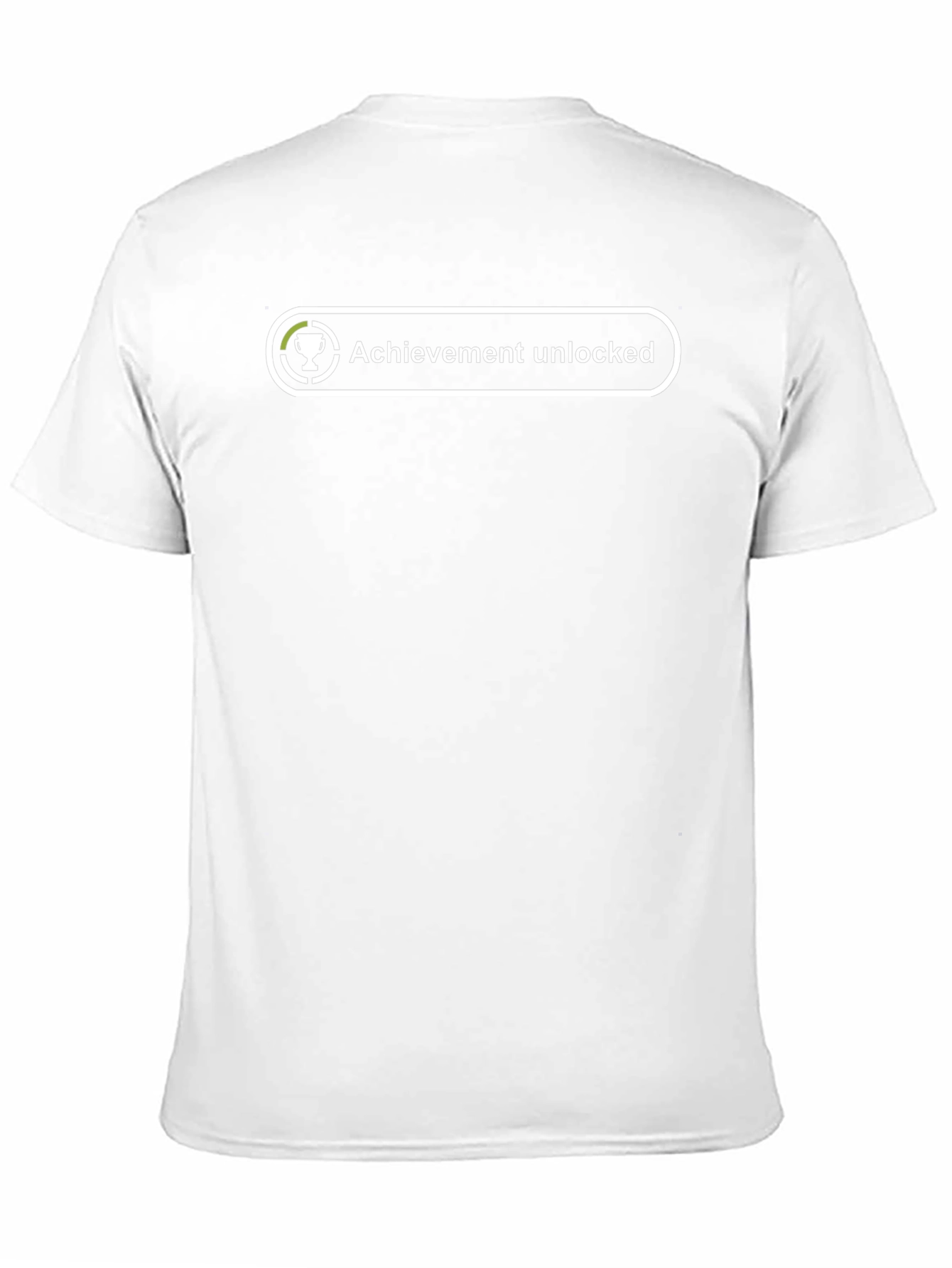 Achievement Unlocked Black Tee - Gamer Style