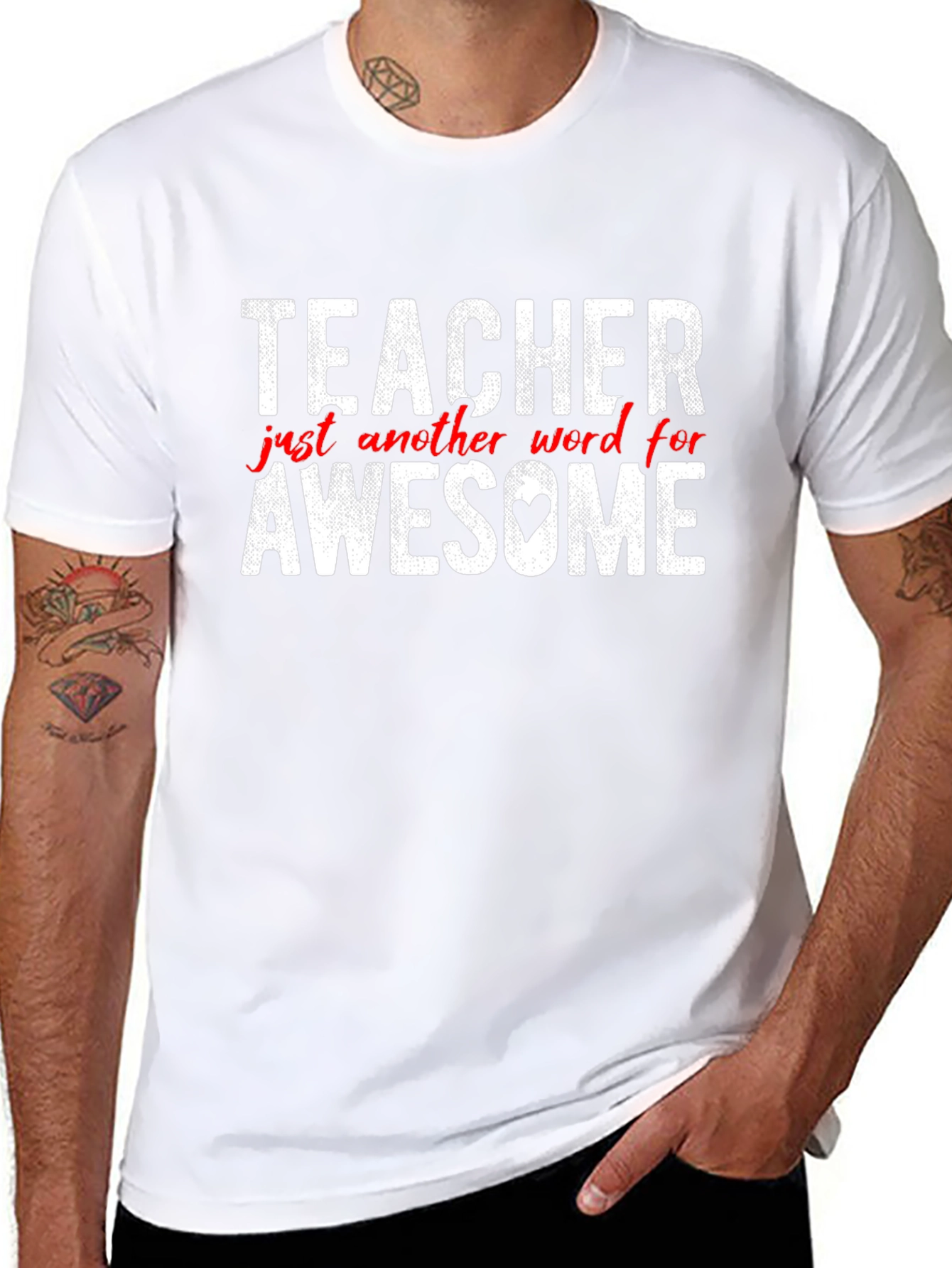 Teacher Awesome T-Shirt - Gift for Educators