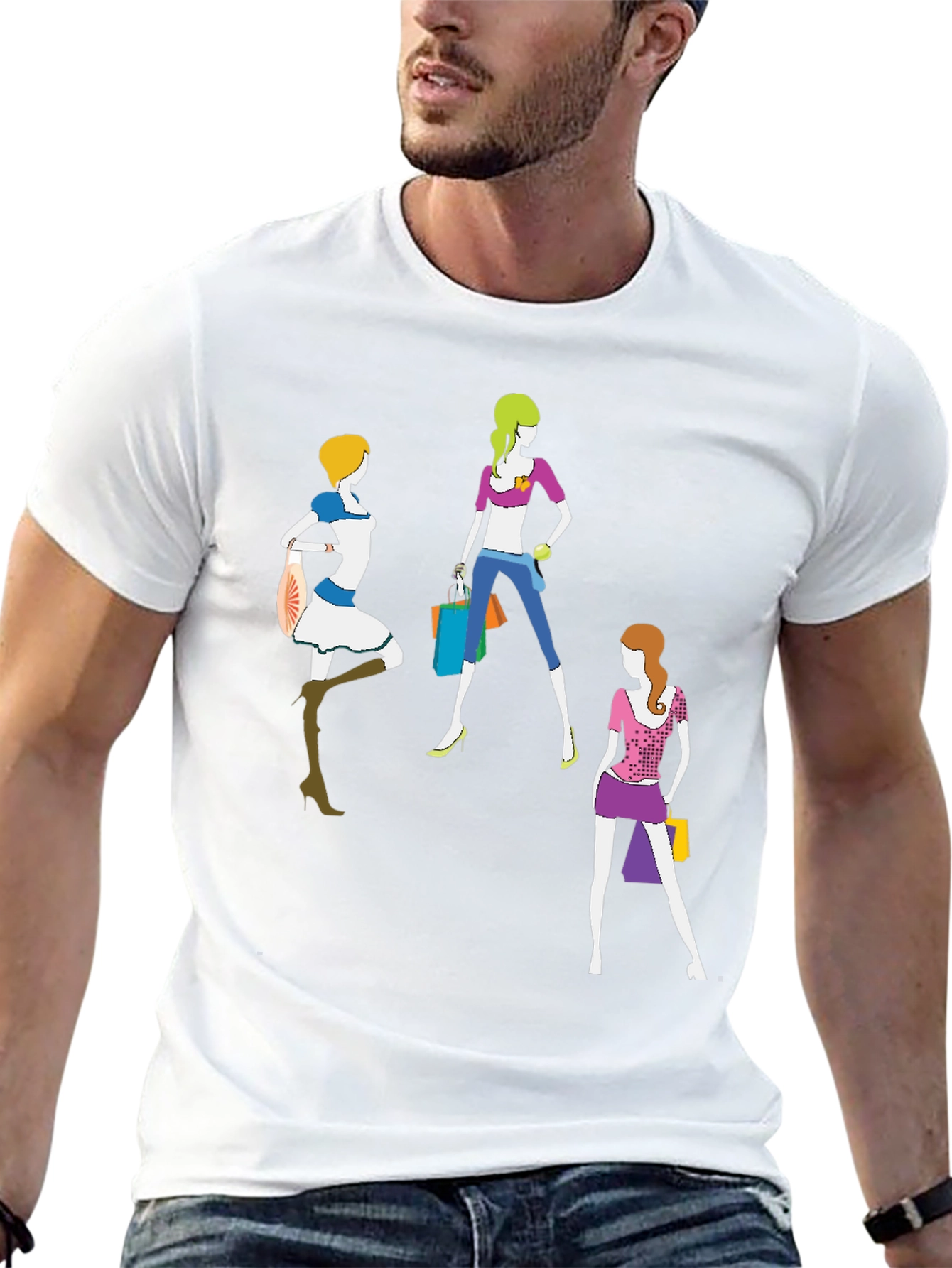 Womens Fashion Graphic Tee