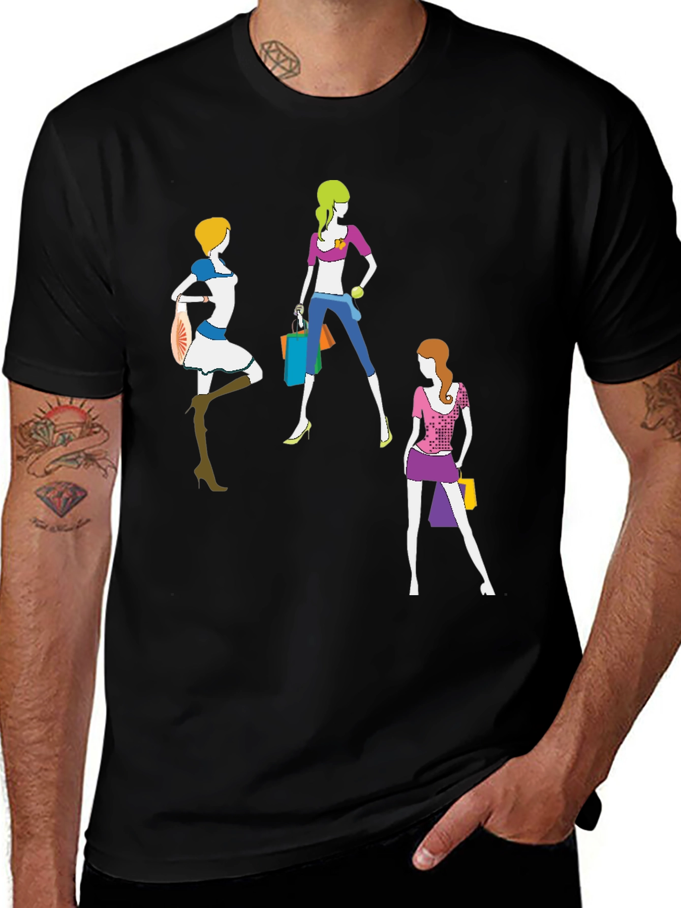 Womens Fashion Graphic Tee