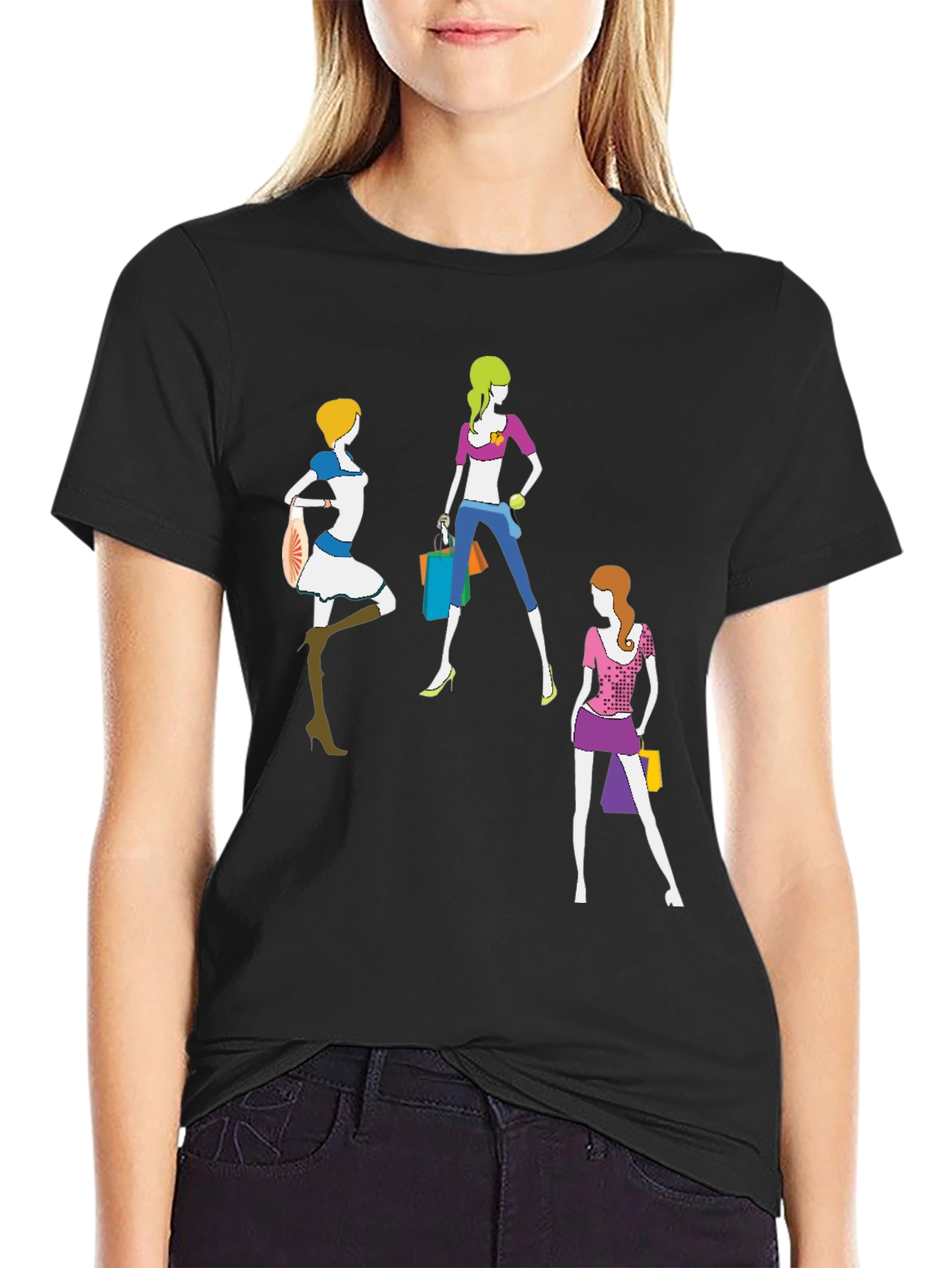 Womens Fashion Graphic Tee