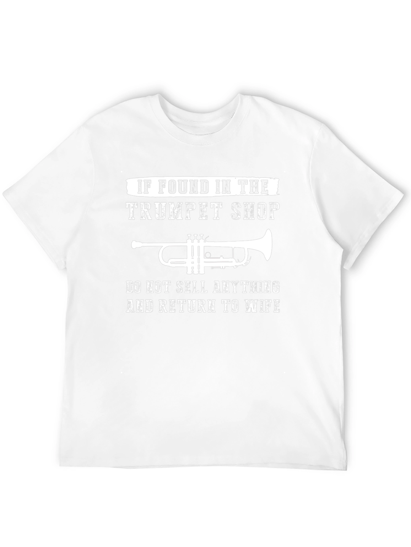 Trumpet Shop Novelty Graphic T-Shirt