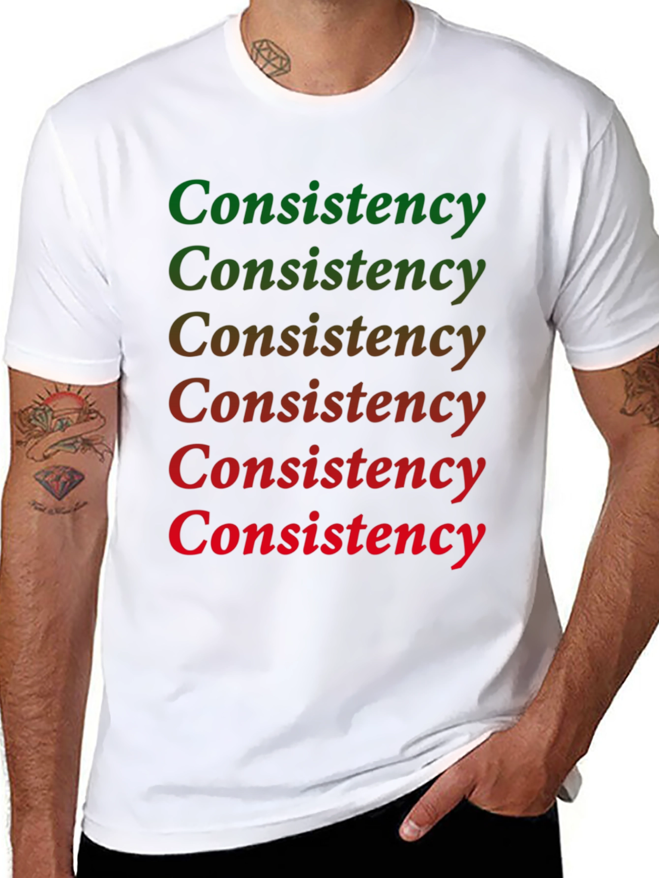 Consistency Graphic Tee - Black