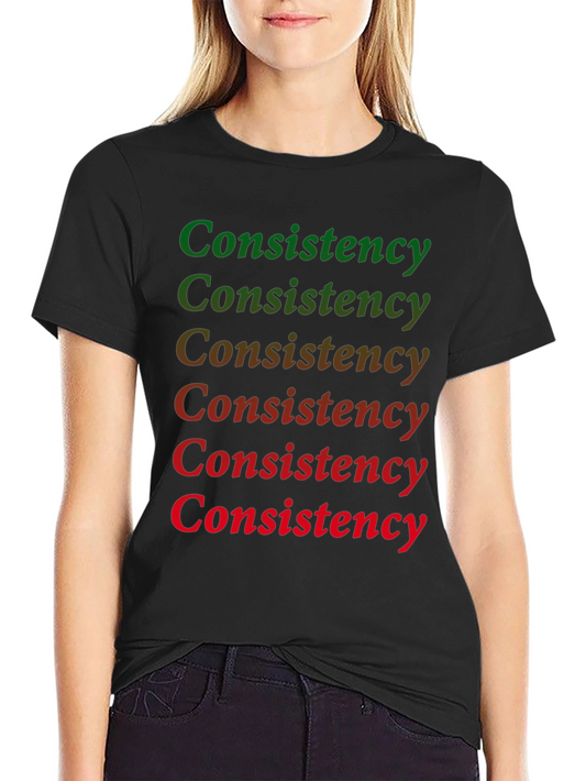 Consistency Graphic Tee - Black