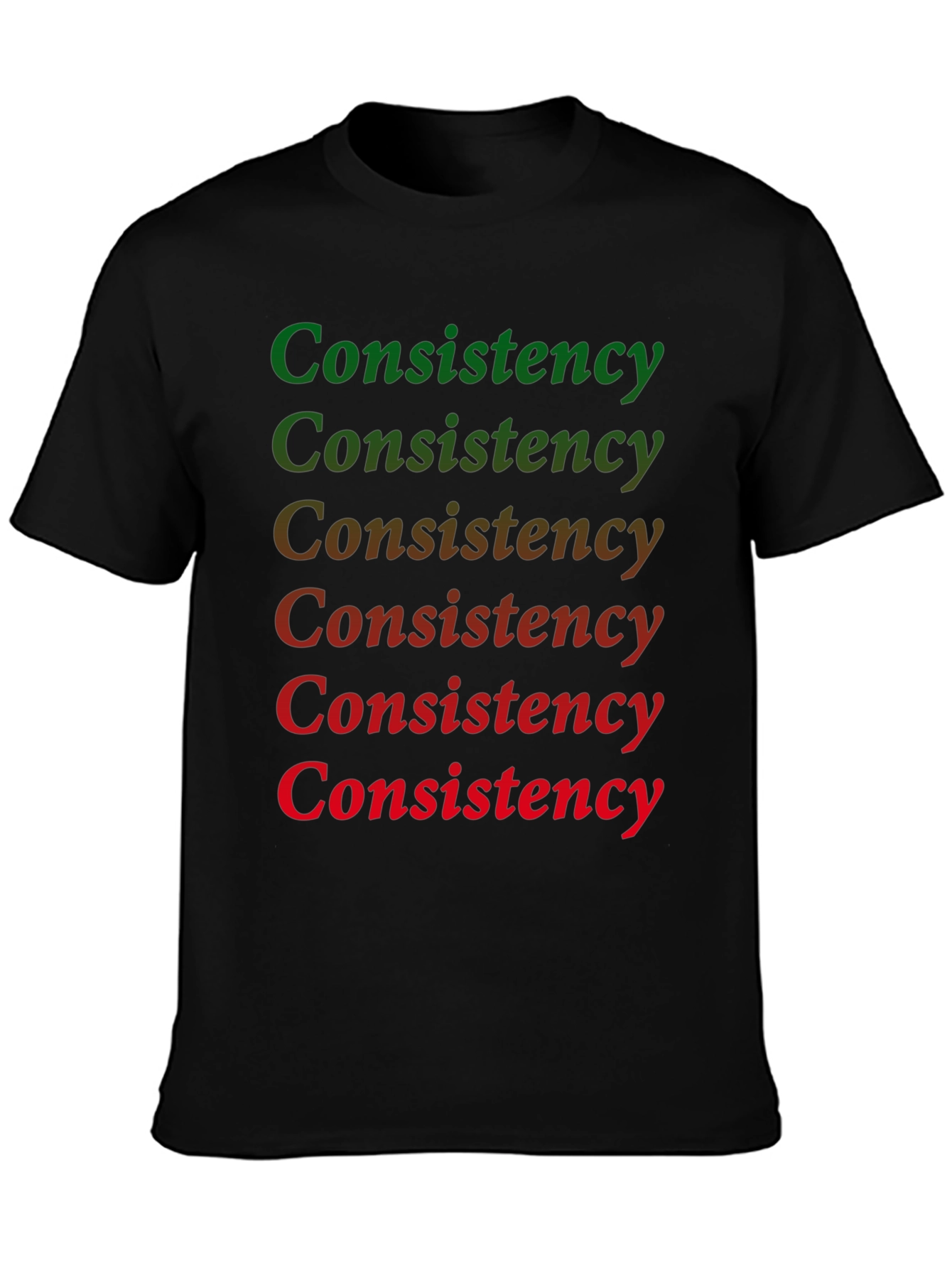 Consistency Graphic Tee - Black