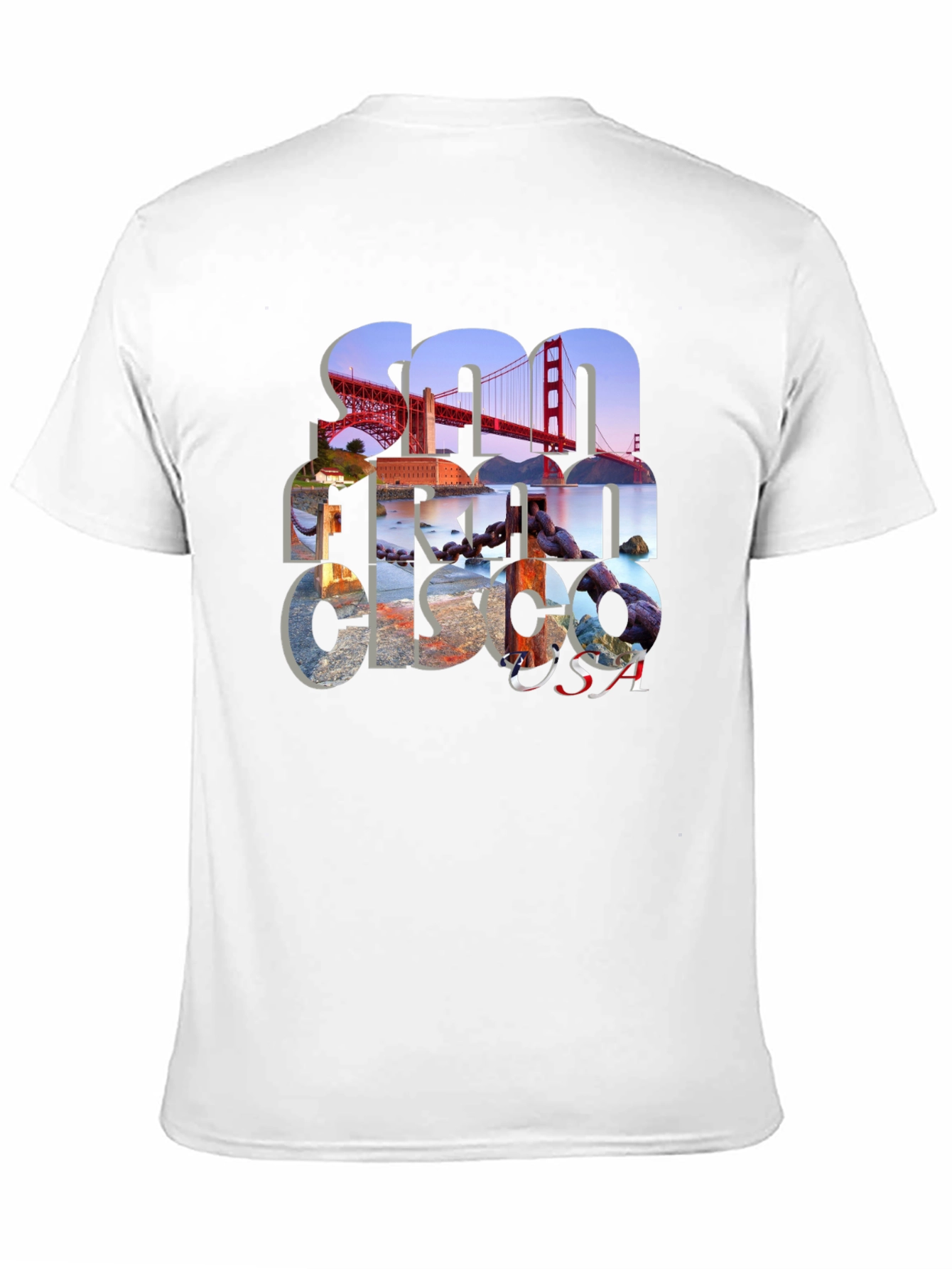 San Francisco Graphic Print Black T-Shirt