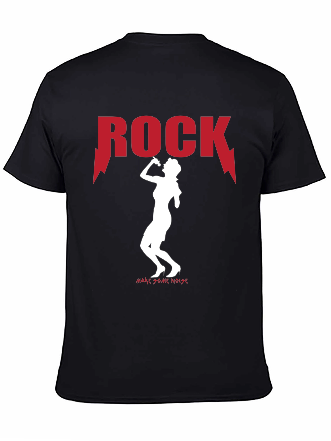 Rock Graphic Black T-Shirt
