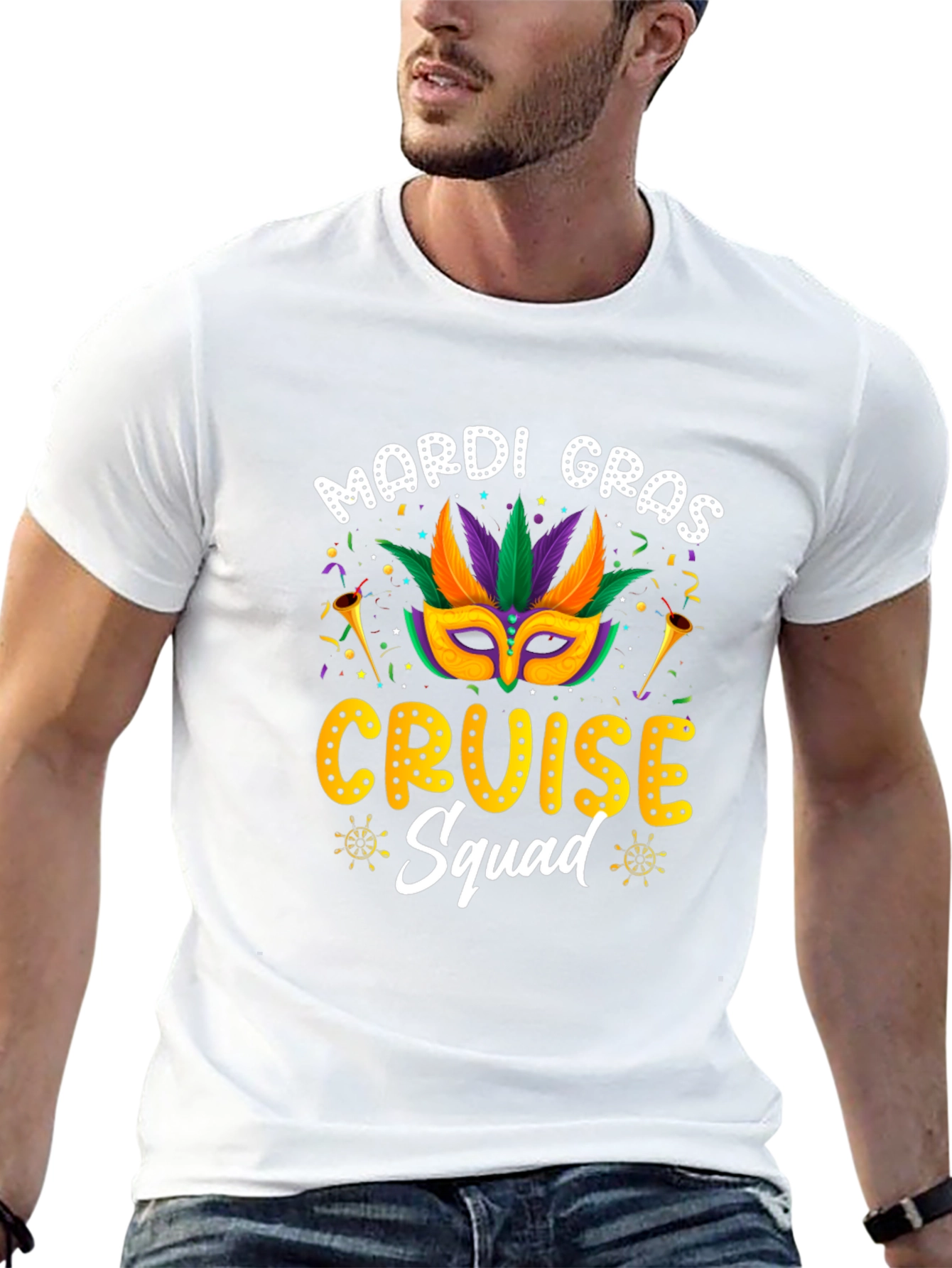 Mardi Gras Cruise Squad T-Shirt