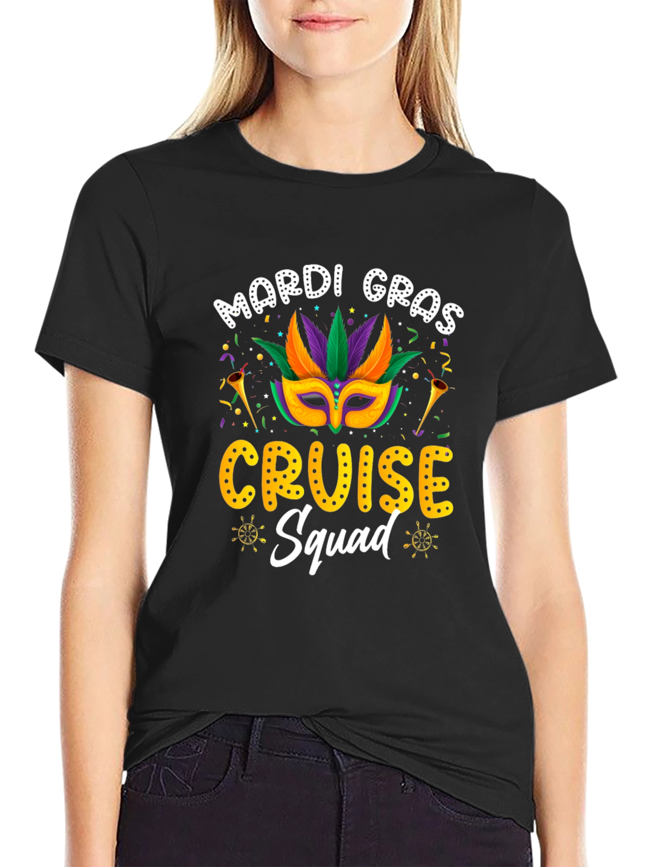 Mardi Gras Cruise Squad T-Shirt