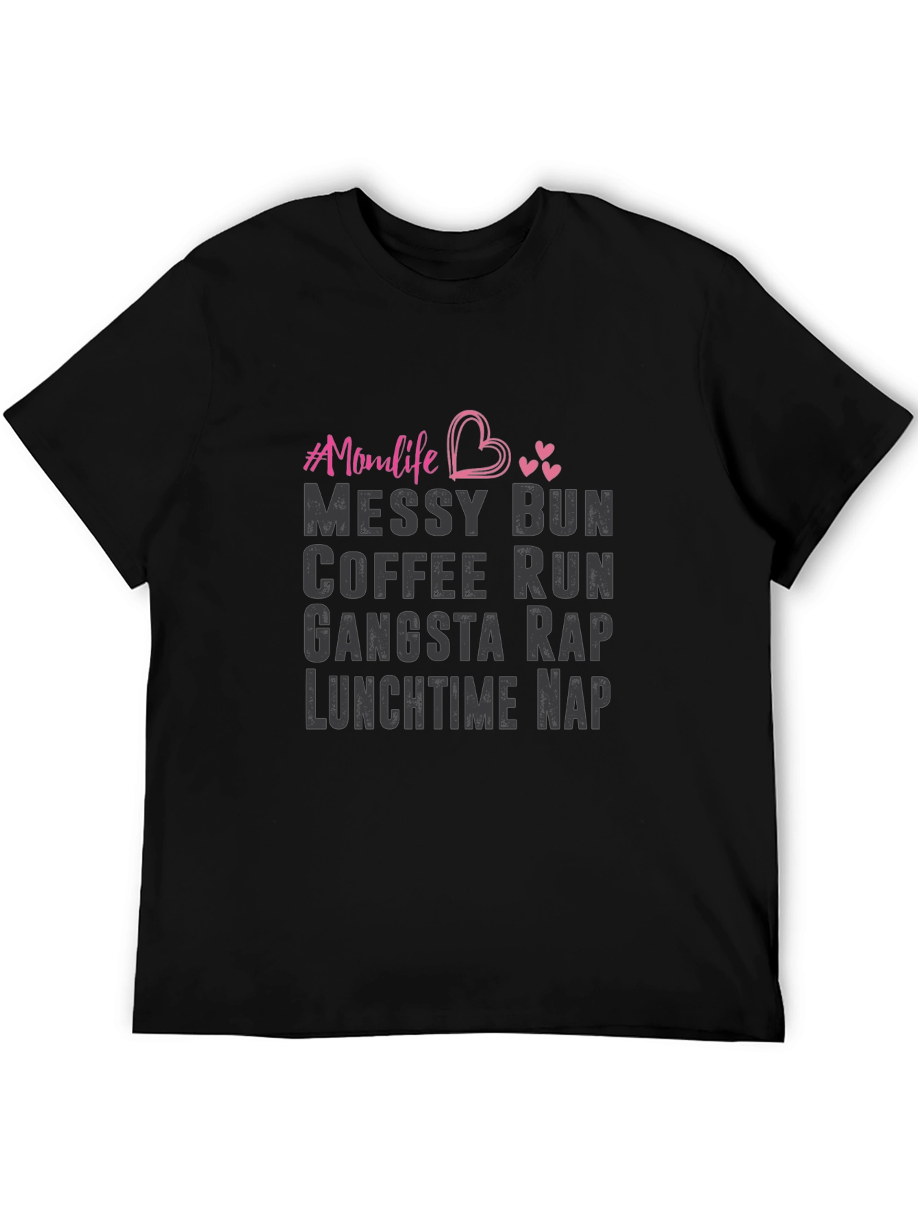 Mom Life Messy Bun T-Shirt