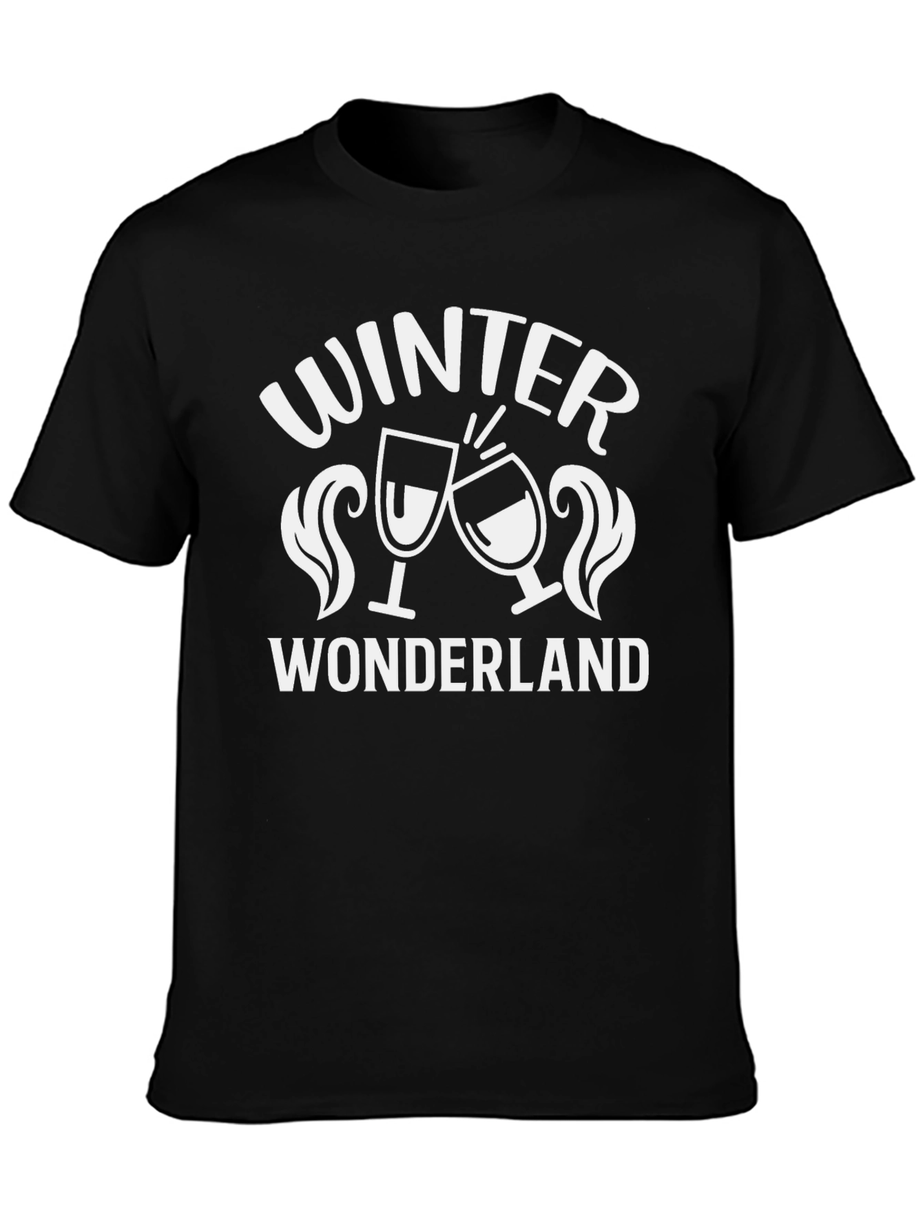Winter Wonderland Toasting Wine Glasses T-Shirt