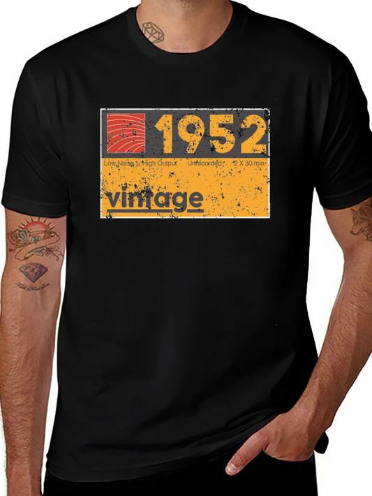 Vintage 1952 Cassette Tape T-Shirt