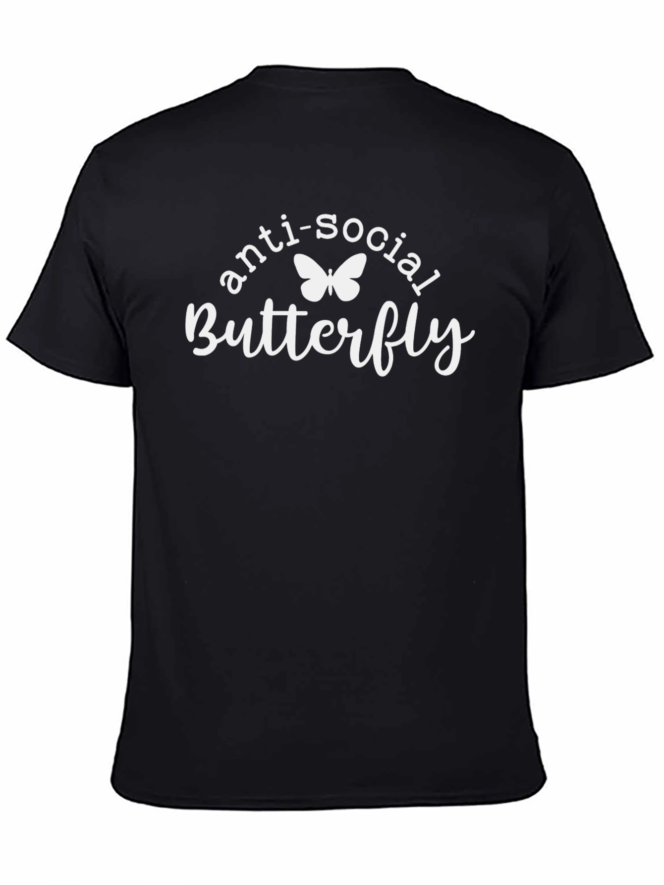 Anti-Social Butterfly Graphic Tee