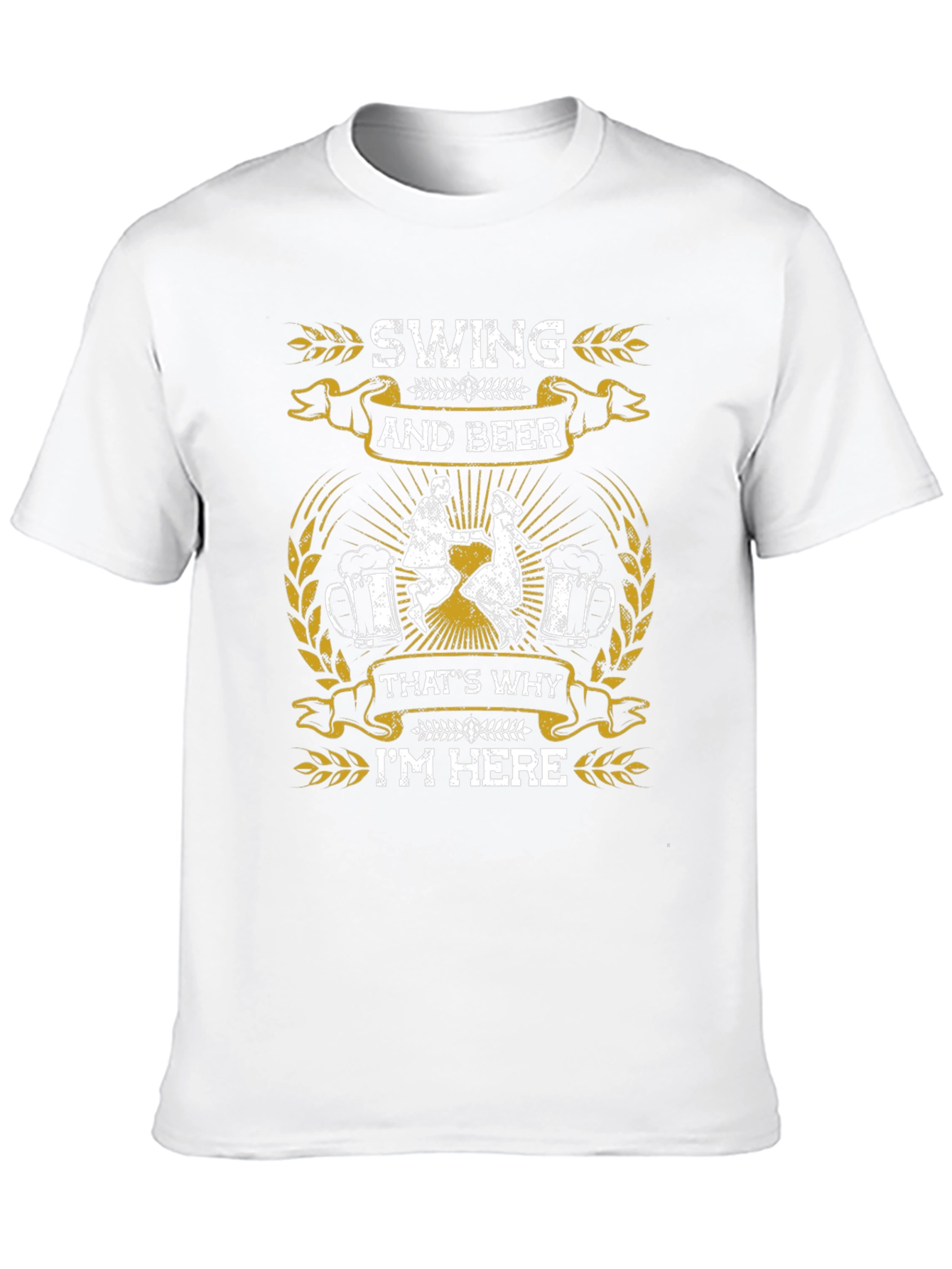 Swing and Beer Graphic T-Shirt - Dance Party Ready