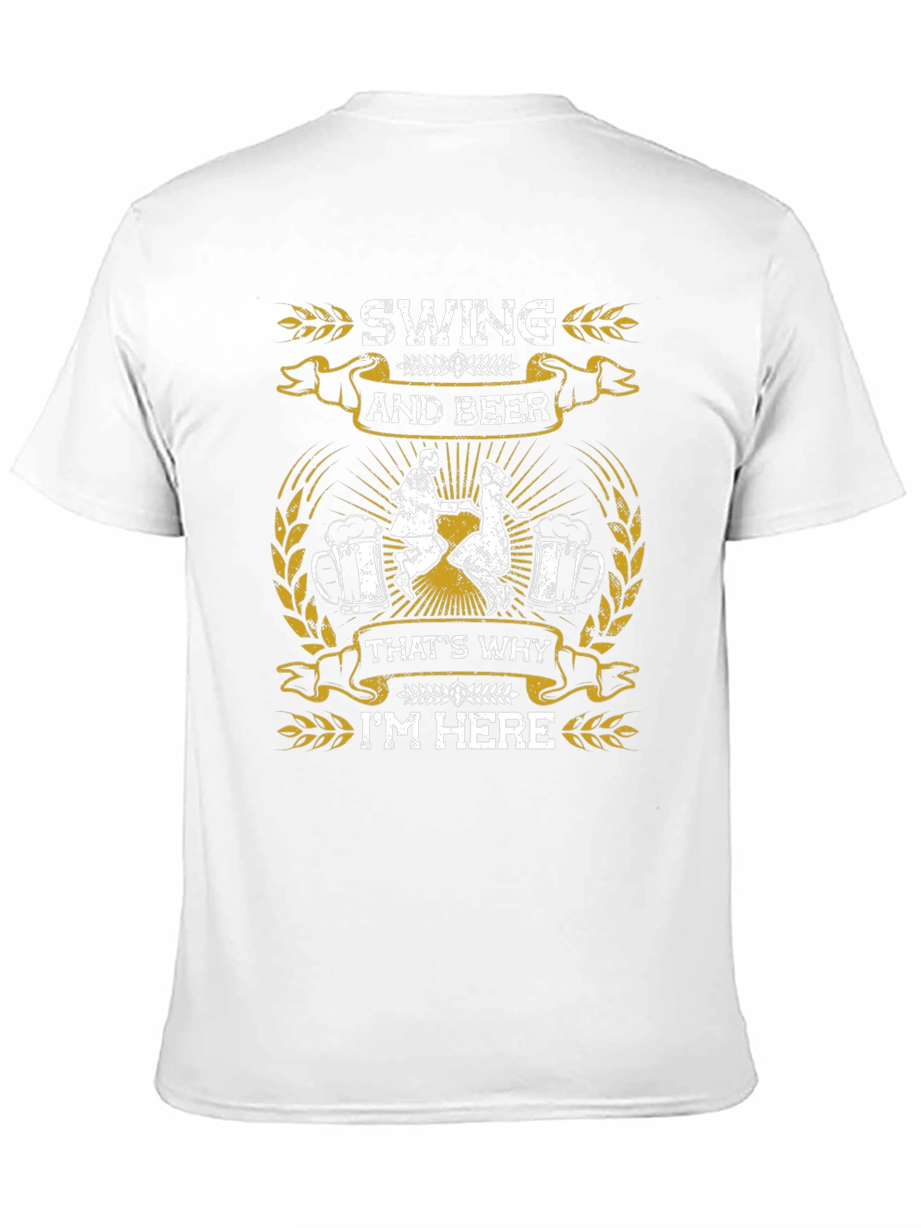 Swing and Beer Graphic T-Shirt - Dance Party Ready