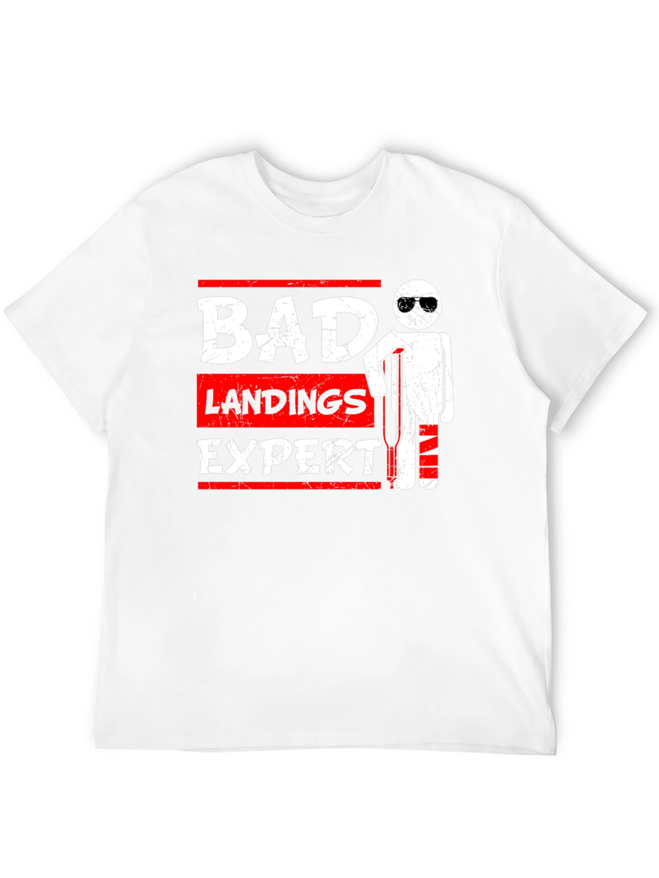 Bad Landings Expert Graphic T-Shirt