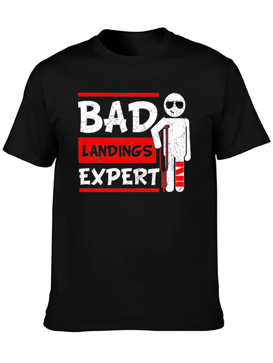 Bad Landings Expert Graphic T-Shirt