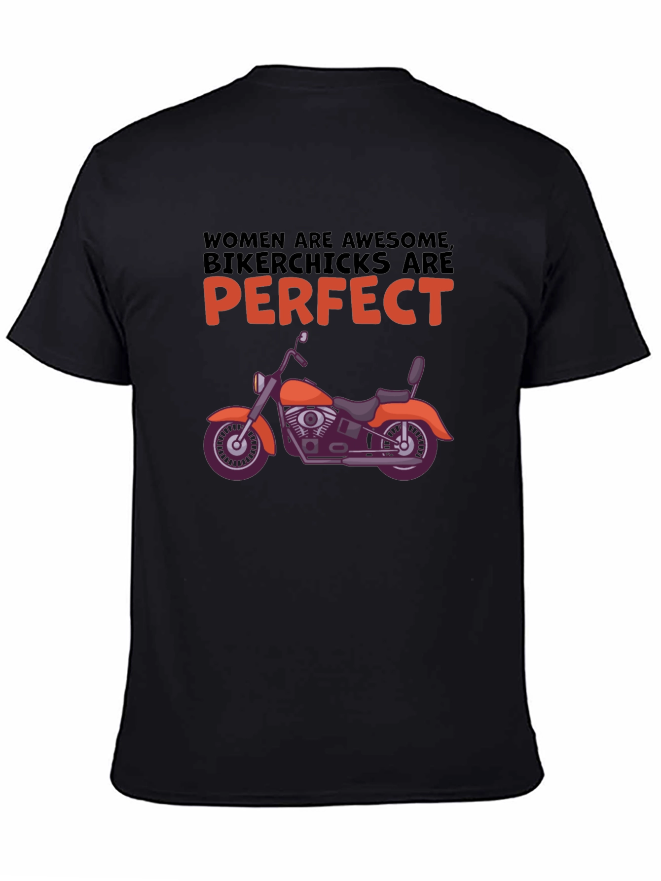 Women Bikerchicks Graphic Tee - Motorcycle Love!