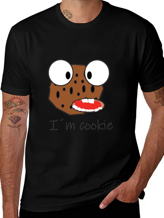 Im Cookie T-Shirt: Funny Cartoon Graphic Tee