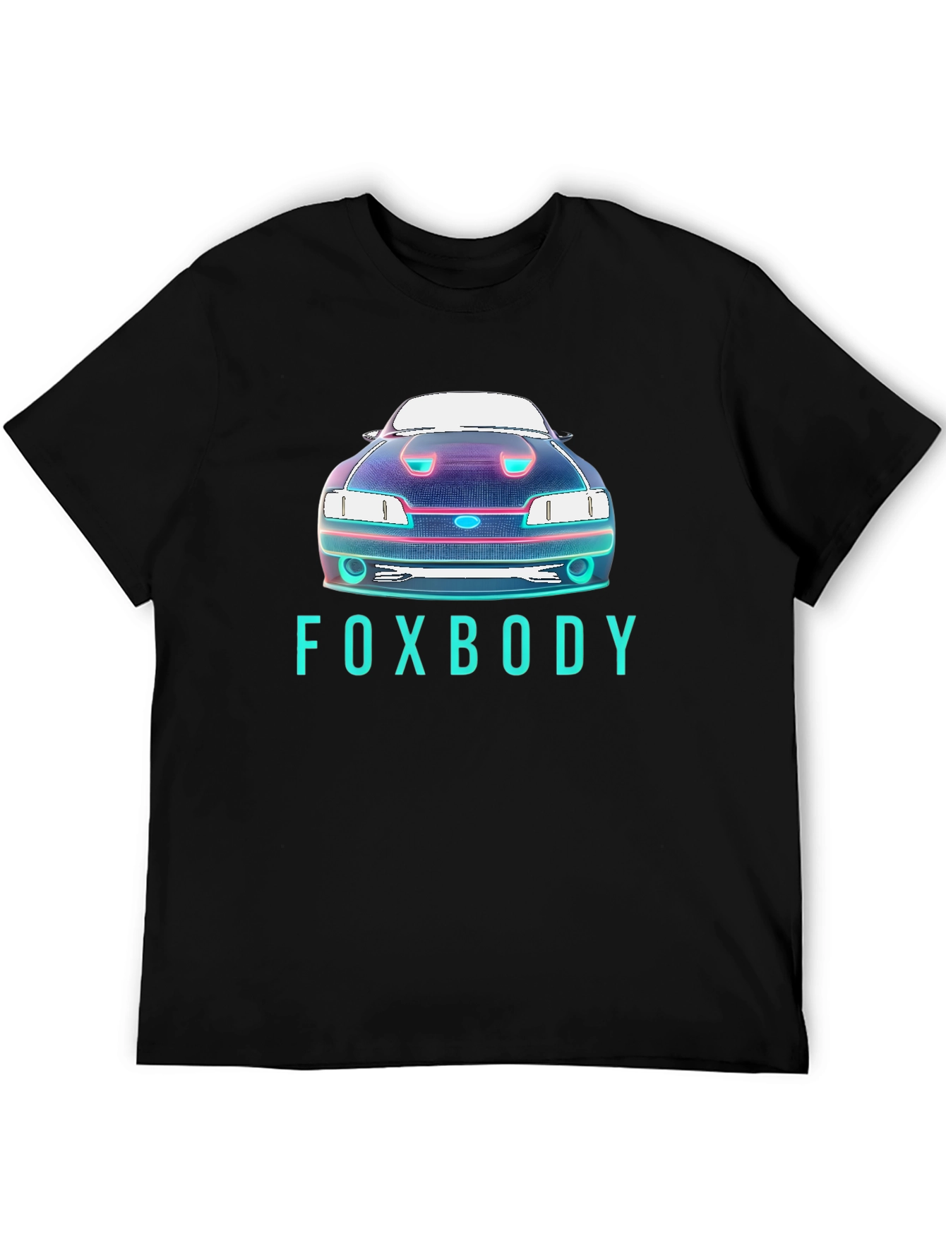 Foxbody Car Graphic T-Shirt - Retro Automotive Style